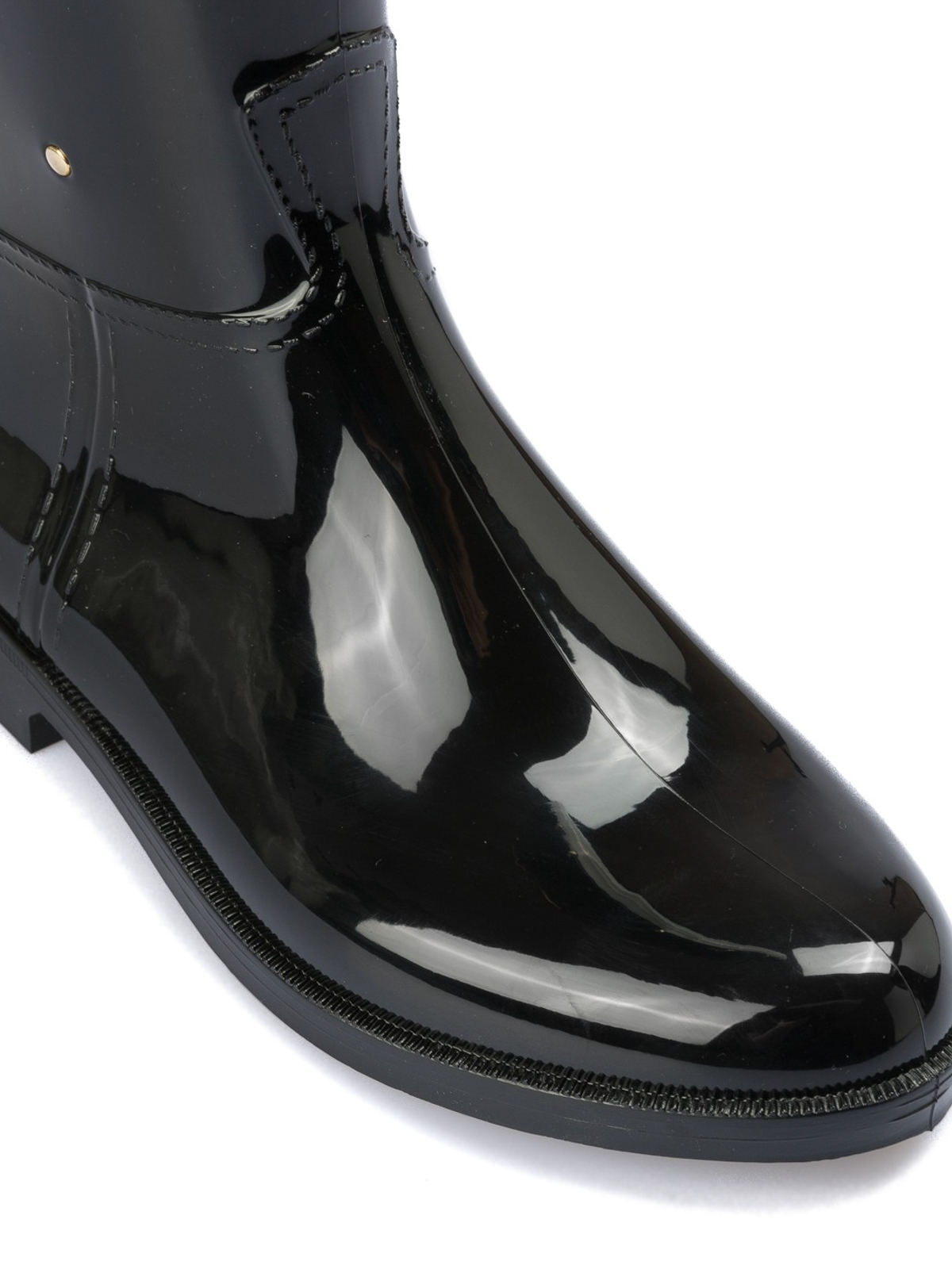 Emporio Armani - Rubber rain boots with 