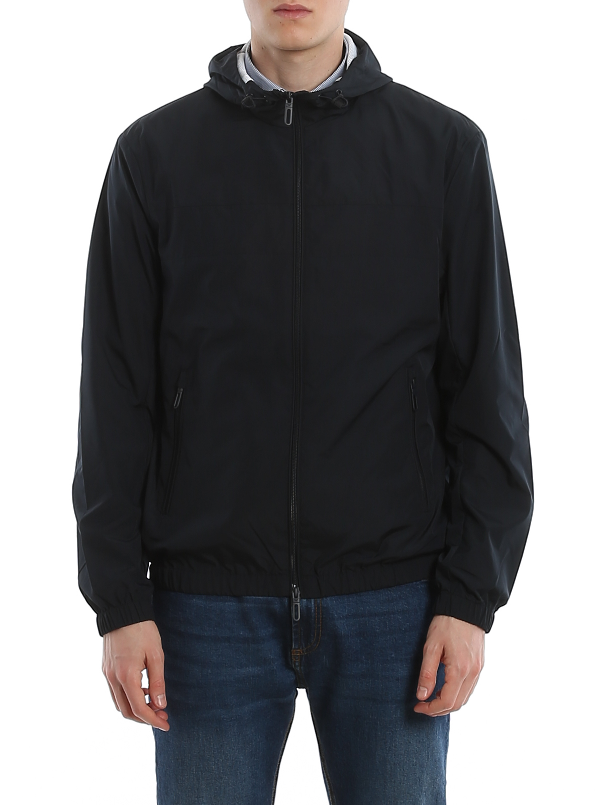 emporio armani hooded jacket