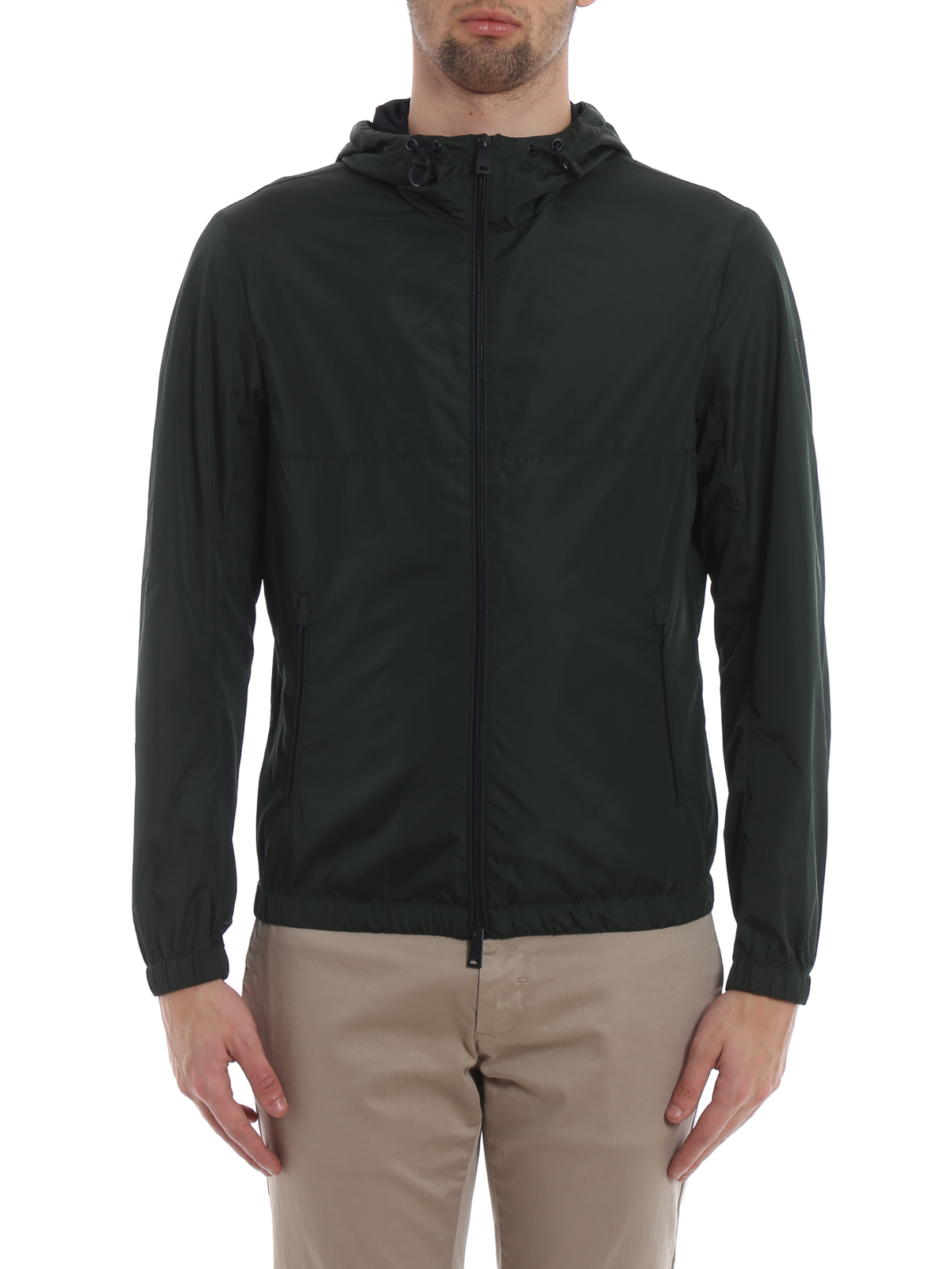 Casual jackets Emporio Armani - Water repellent technical fabric jacket ...