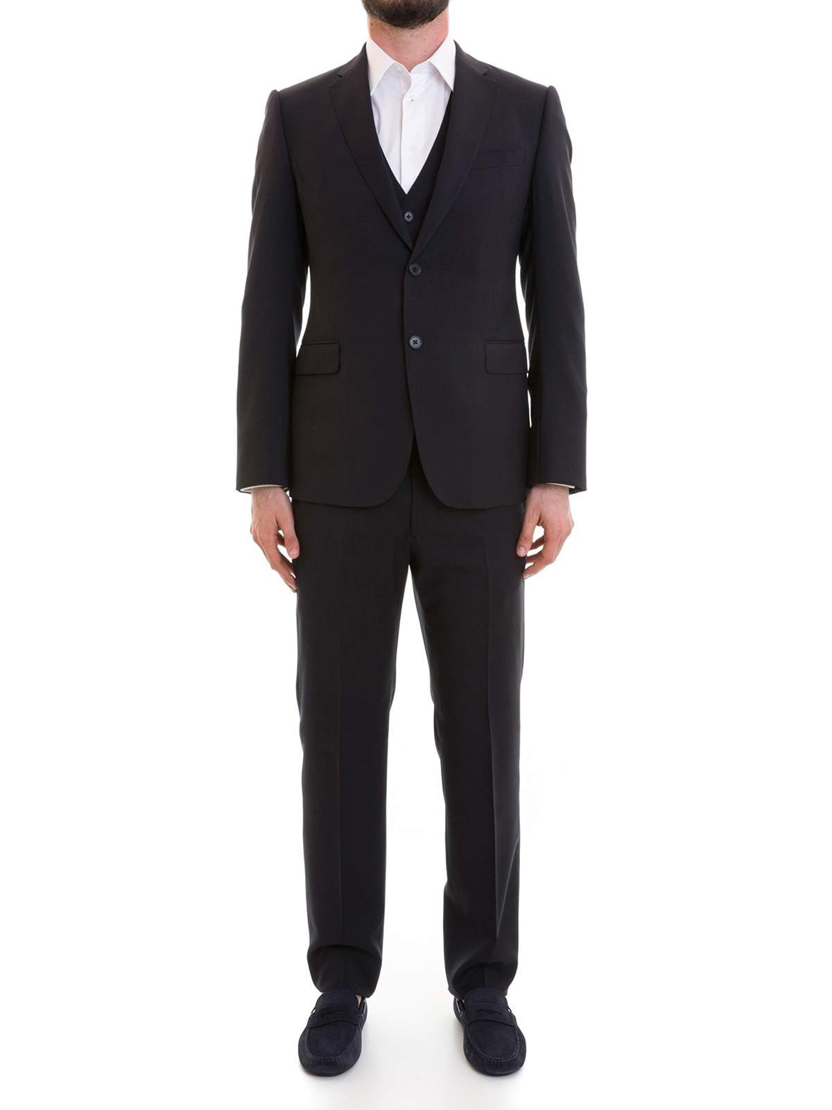 Uitgraving Geven oor Formal suits Emporio Armani - M-Line three-piece wool suit - W1YMEB01504926