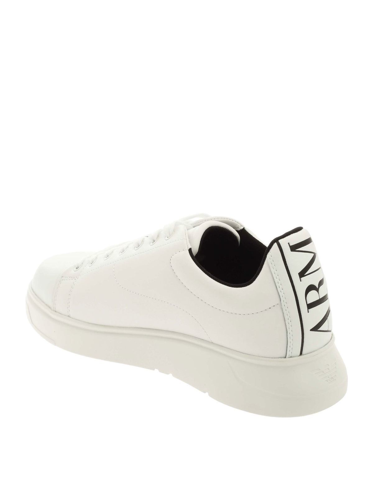 Kaap Dezelfde Gemaakt van Trainers Emporio Armani - Branded sneakers in white - X4X312XM490A222