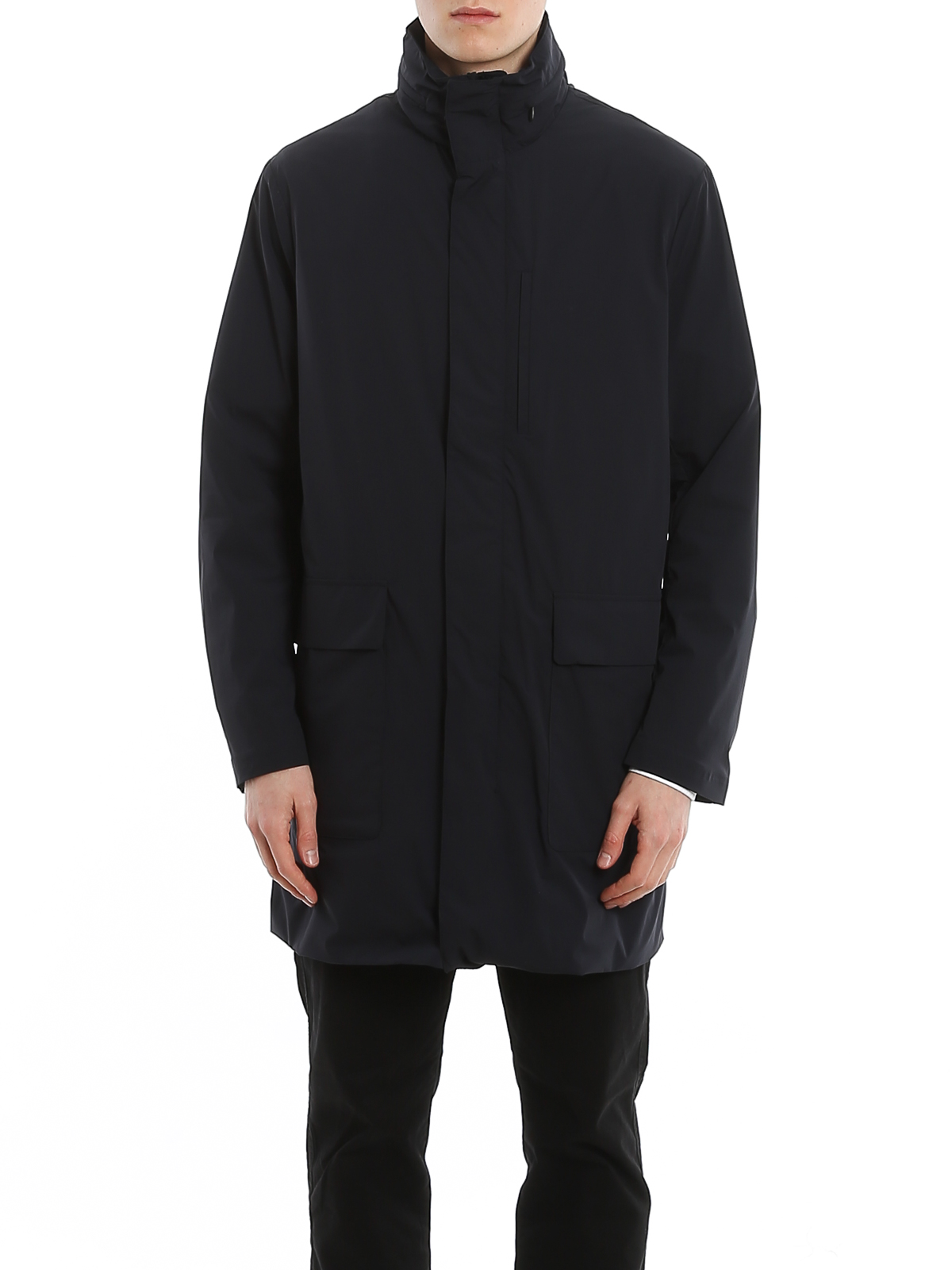Trench coats Emporio Armani - Tech fabric trench coat - 3H1LS11NIGZ920