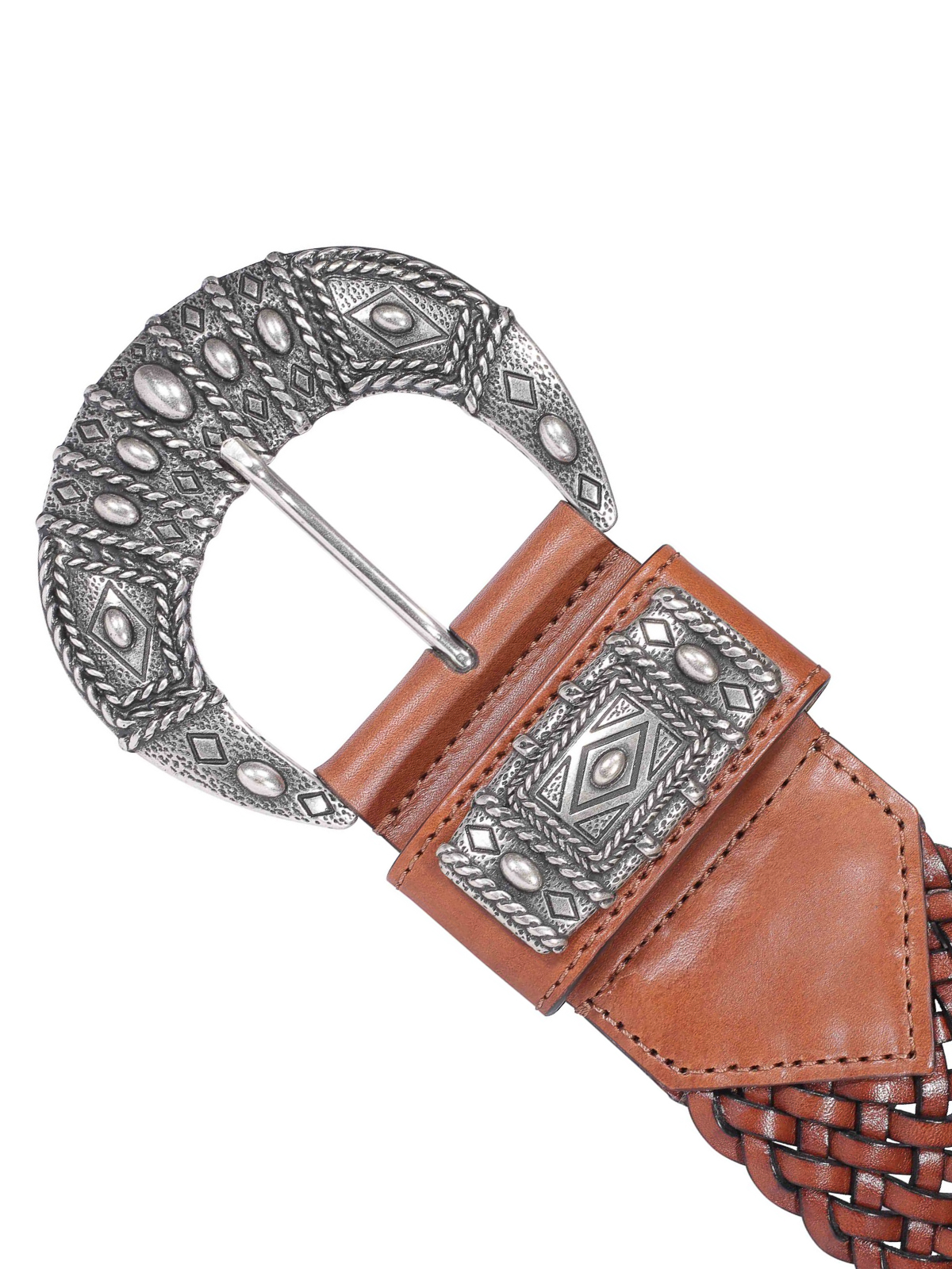 Belts Etro Woven leather belt 1N4587553150 Shop online at iKRIX