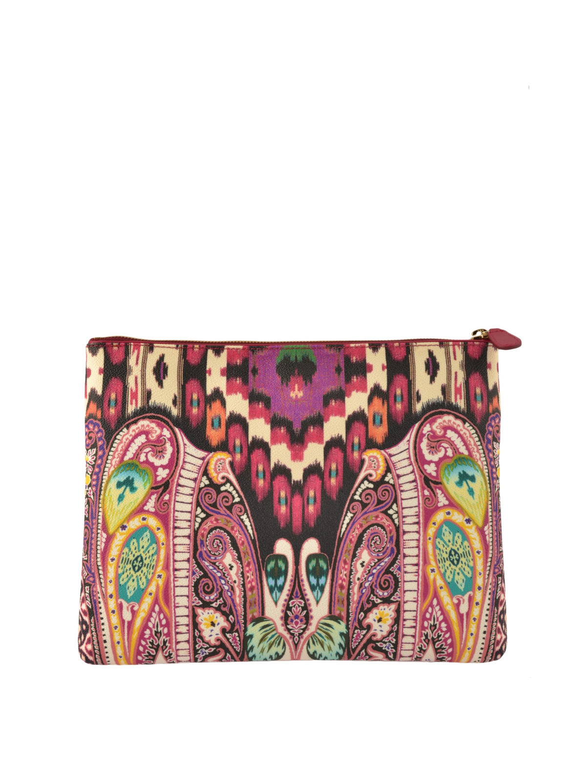 Clutches Etro - Tribal and paisley jacquard clutch - 1E57923378001