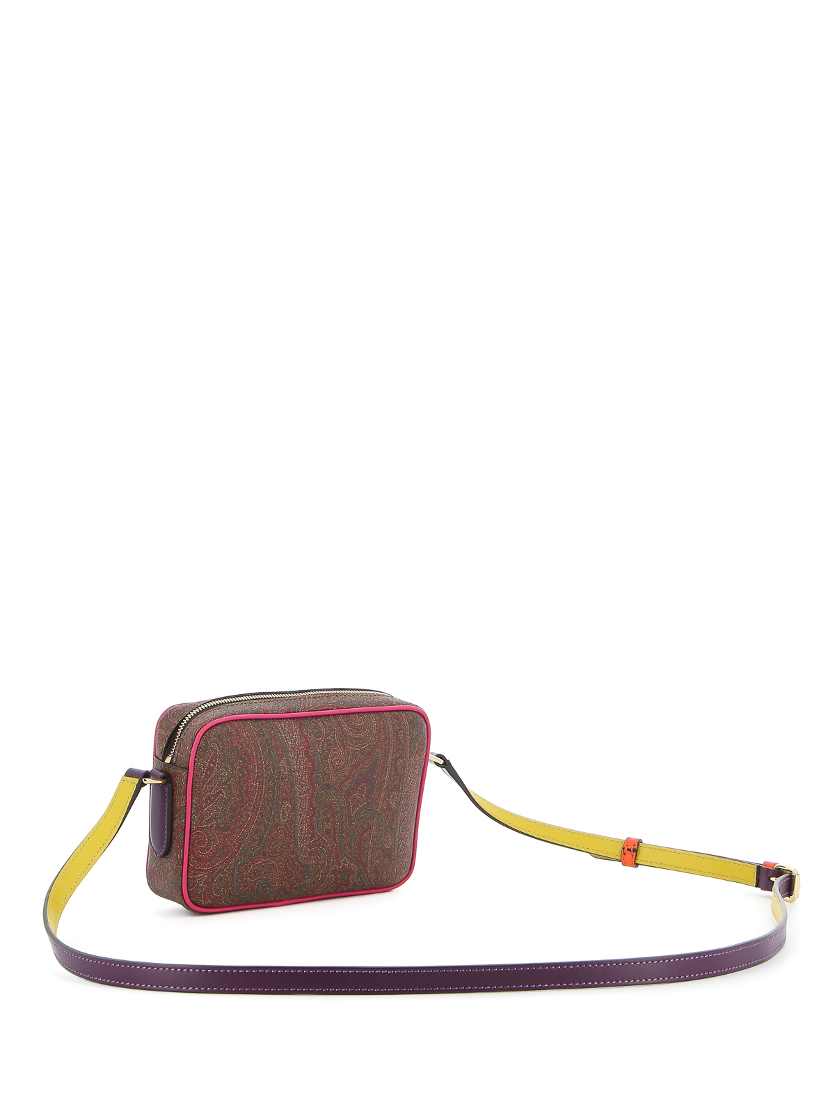 Cross body bags Etro Paisley pattern coated cotton bag 0N02980408000