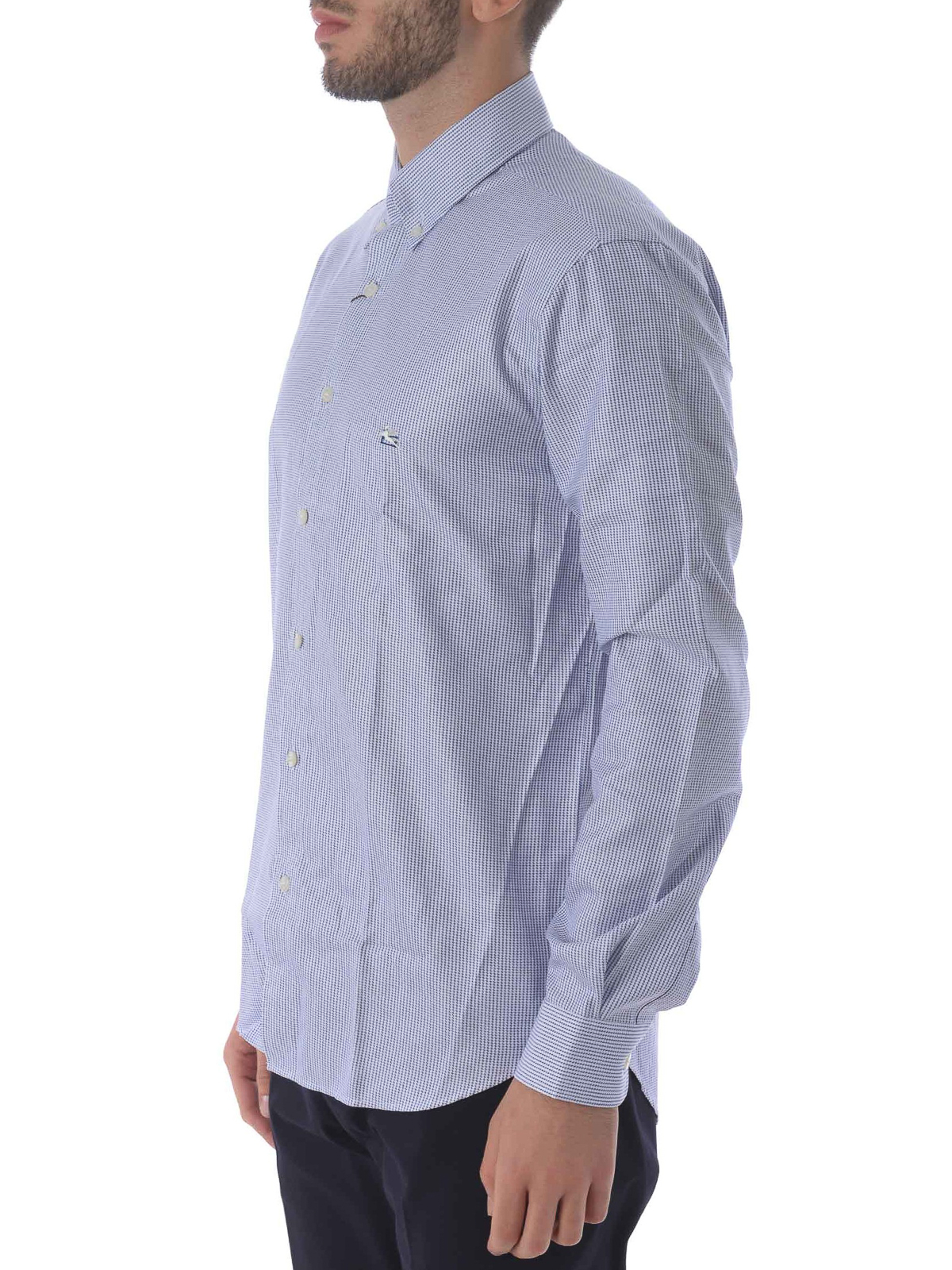 Shirts Etro - Pinpoint cotton b/d Mandy slim shirt - 138643015200