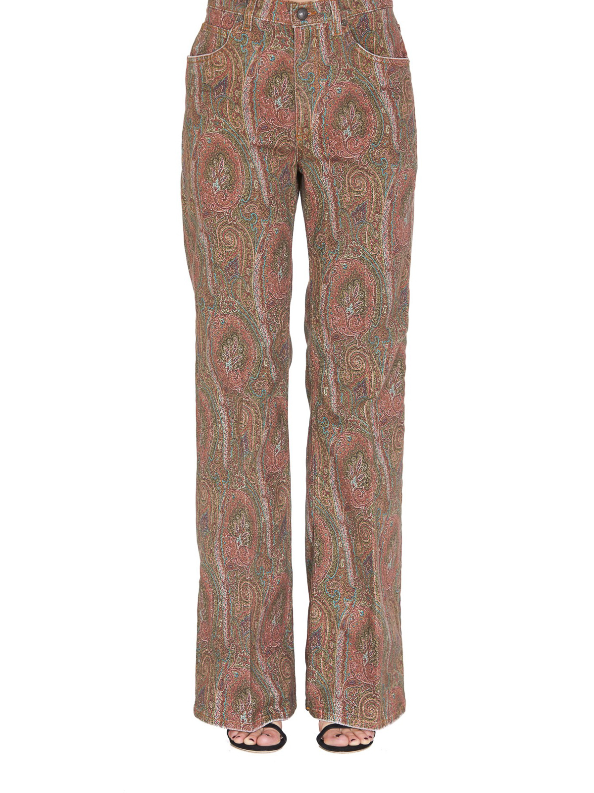 Straight leg jeans Etro - Paisley patterned jeans - 1370598350100