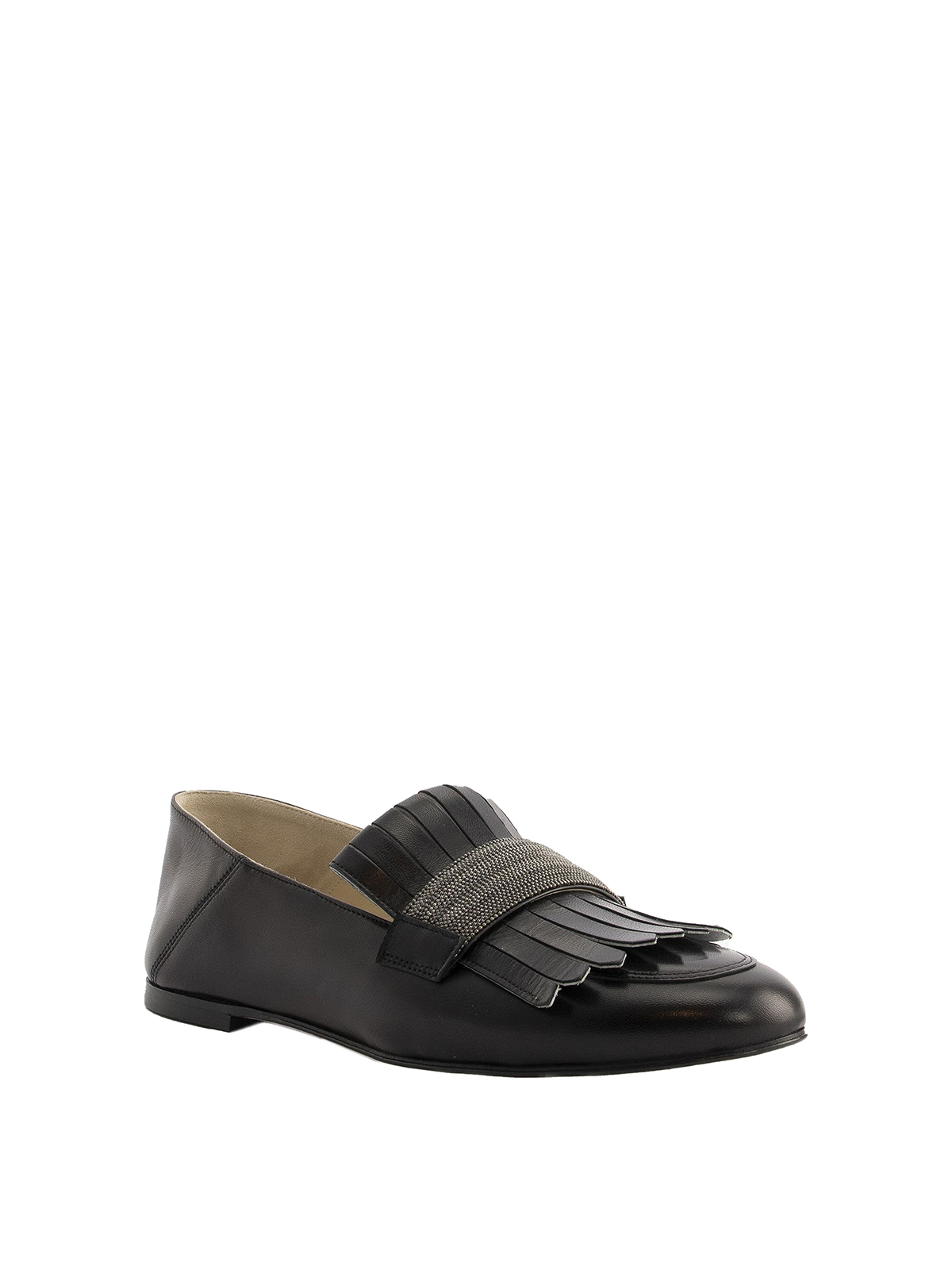 Loafers & Slippers Fabiana Filippi - Beatrice black loafers ...