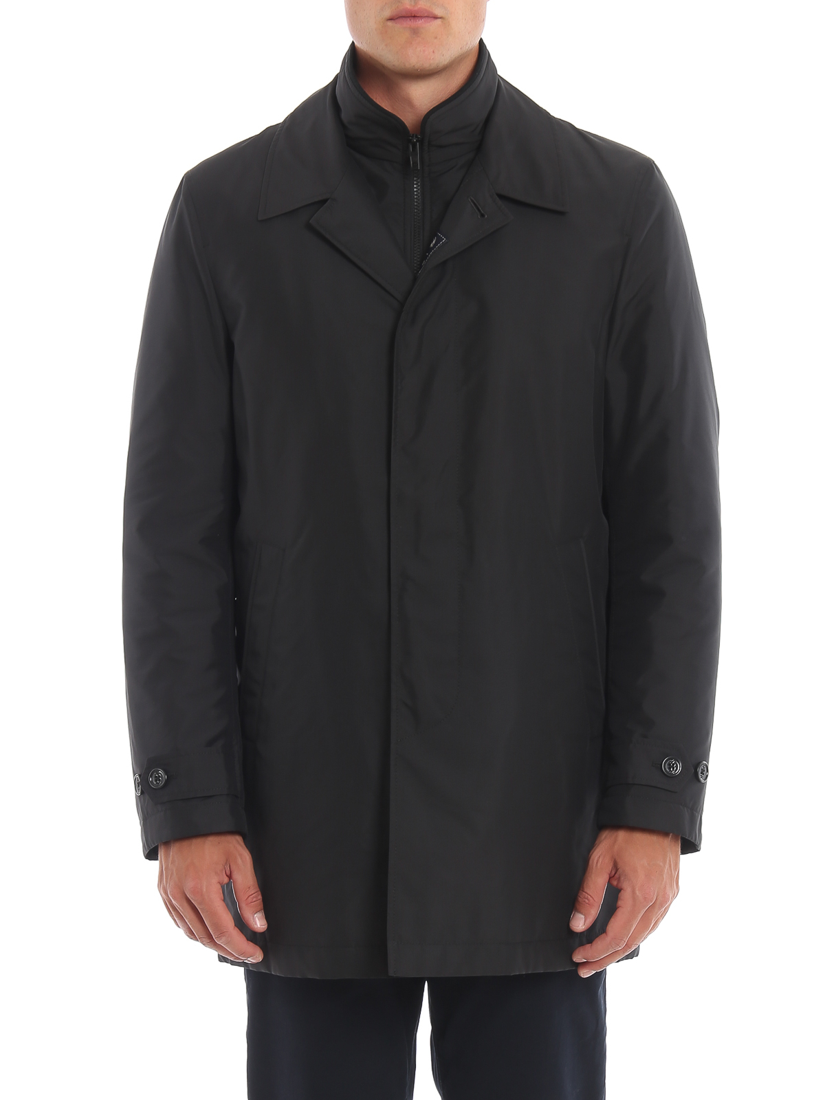 Short coats Fay - Morning Coat with double front - NAM61390160AXXB999