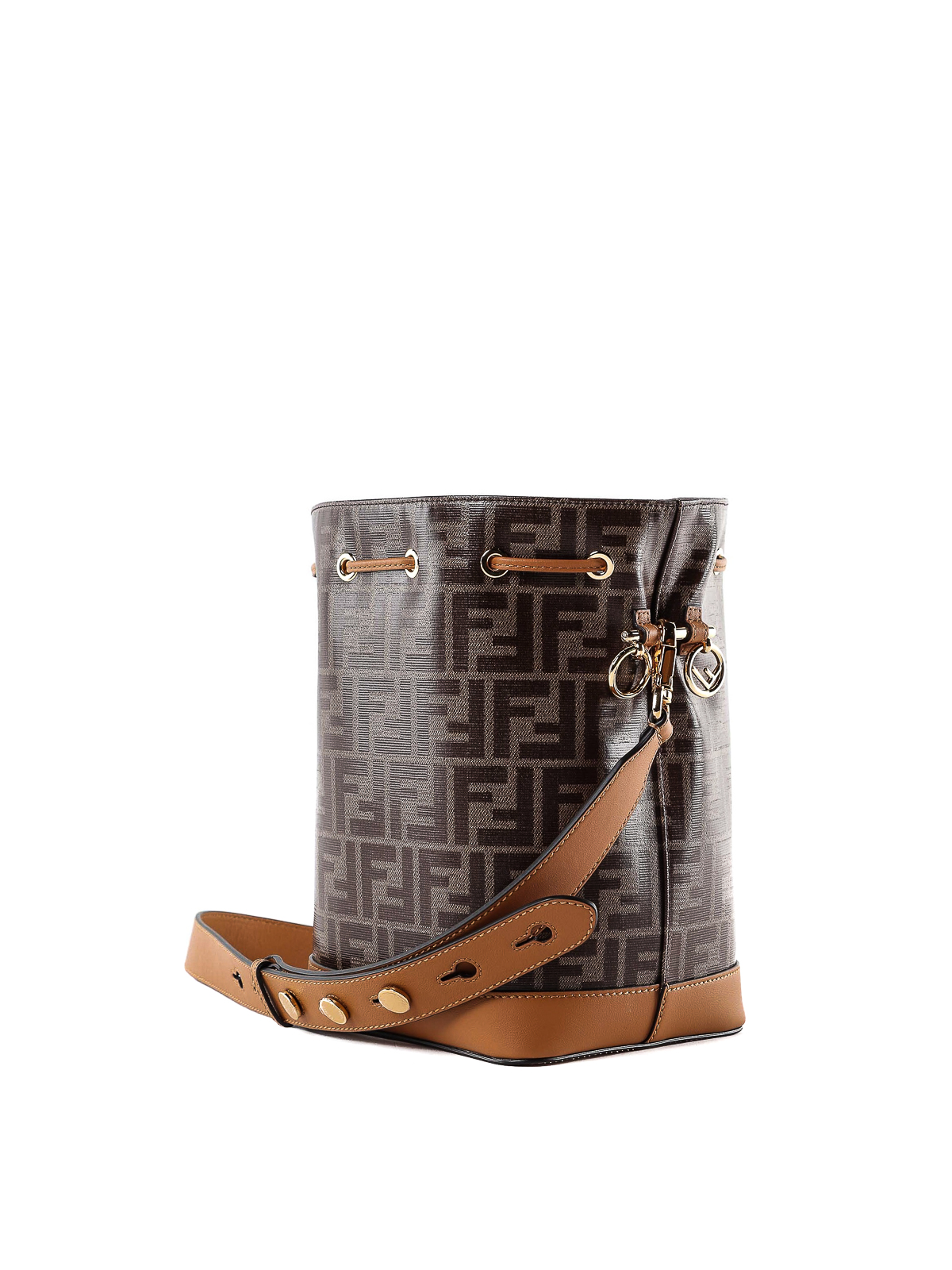 fendi bucket bag canvas