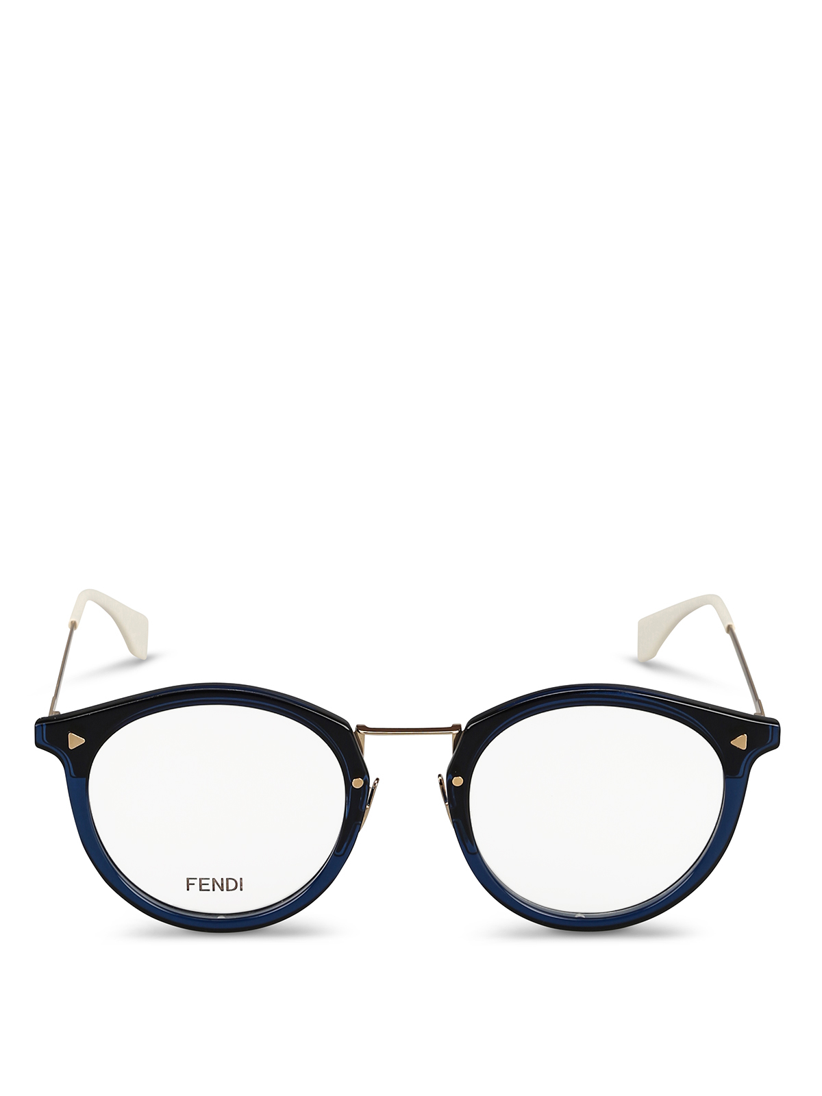 fendi blue eyeglasses