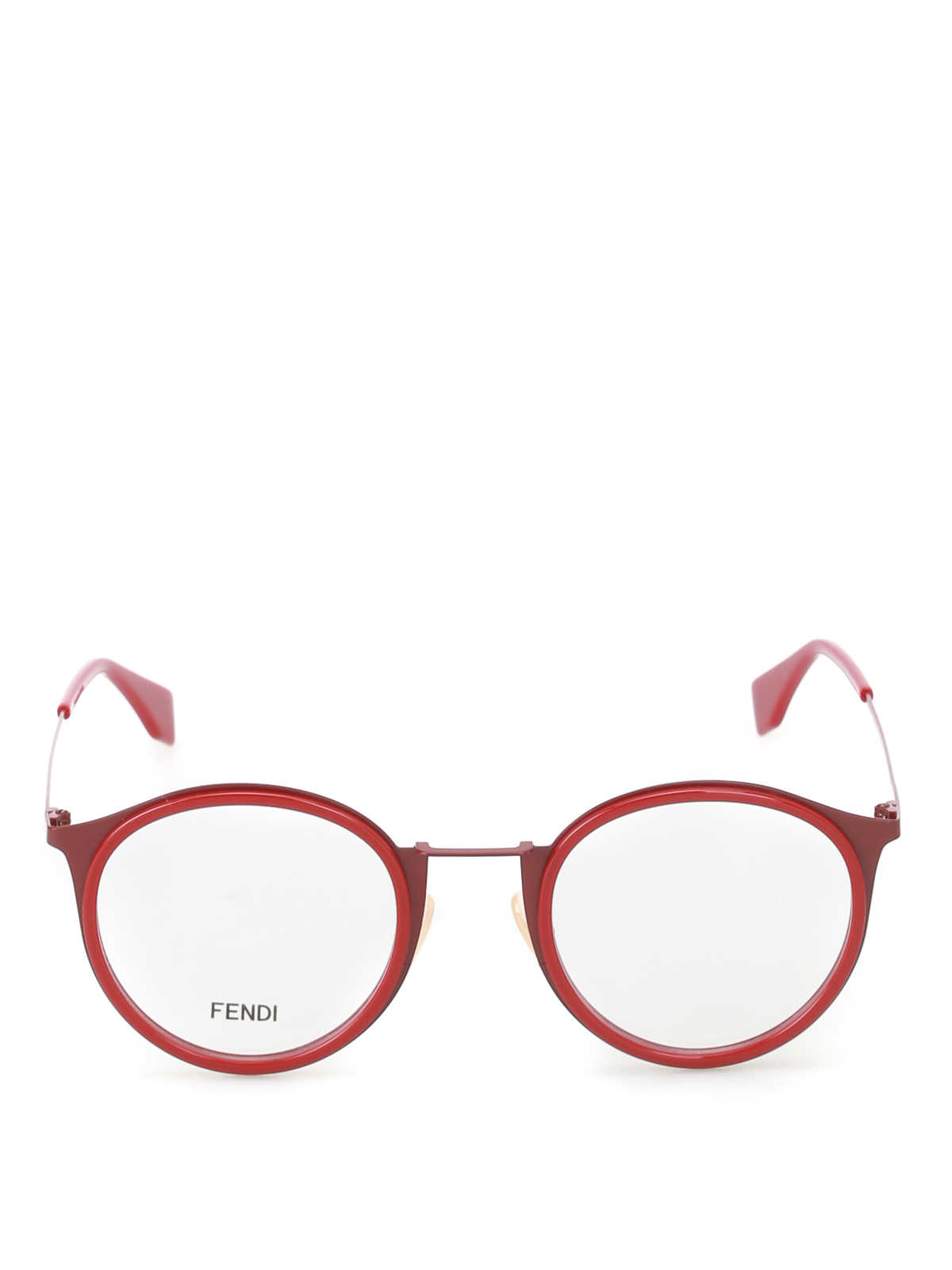 fendi red glasses