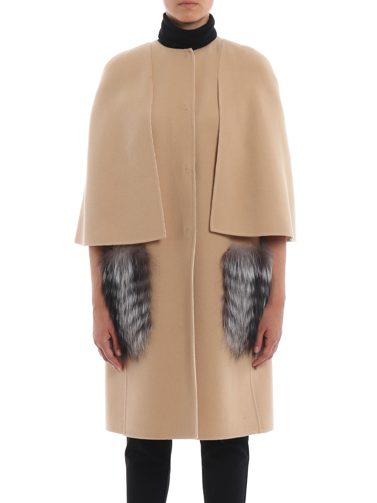 fendi coat with fur