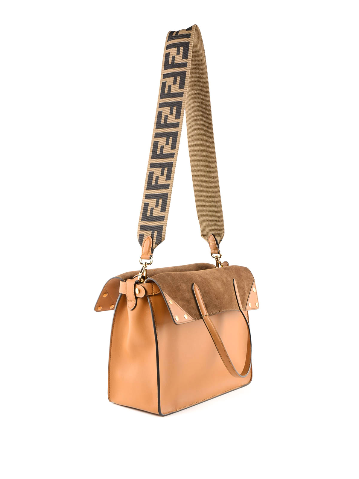 fendi flip regular shoulder bolsa