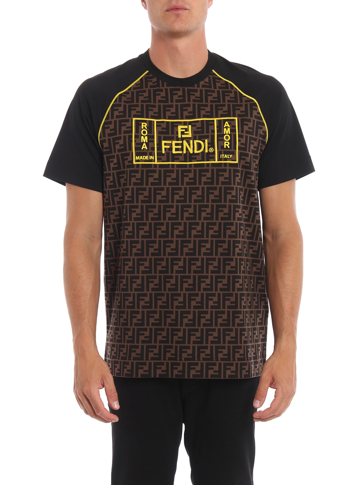 Fendi - FF Roma/Amor oversize T-shirt 