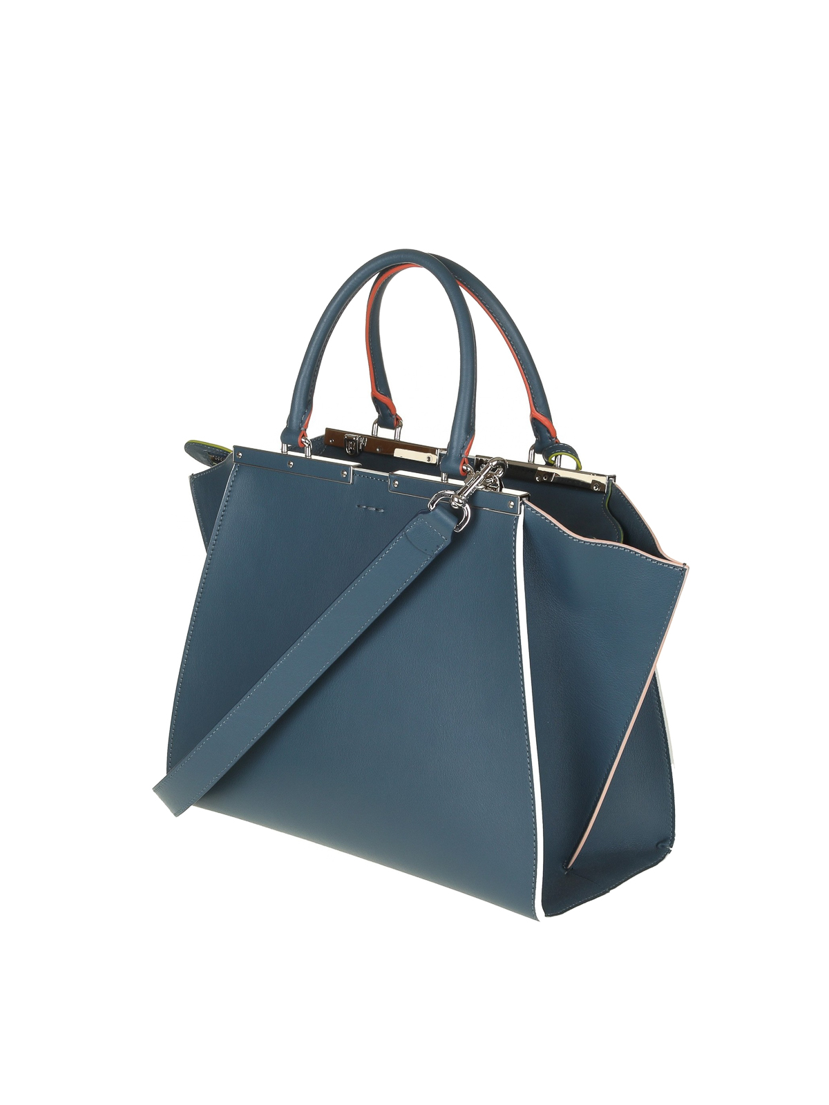 fendi blue handbag