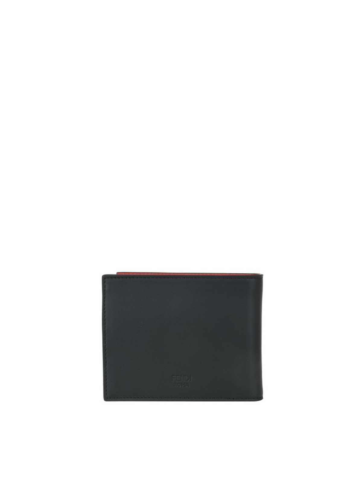 fendi black bag bugs bifold wallet