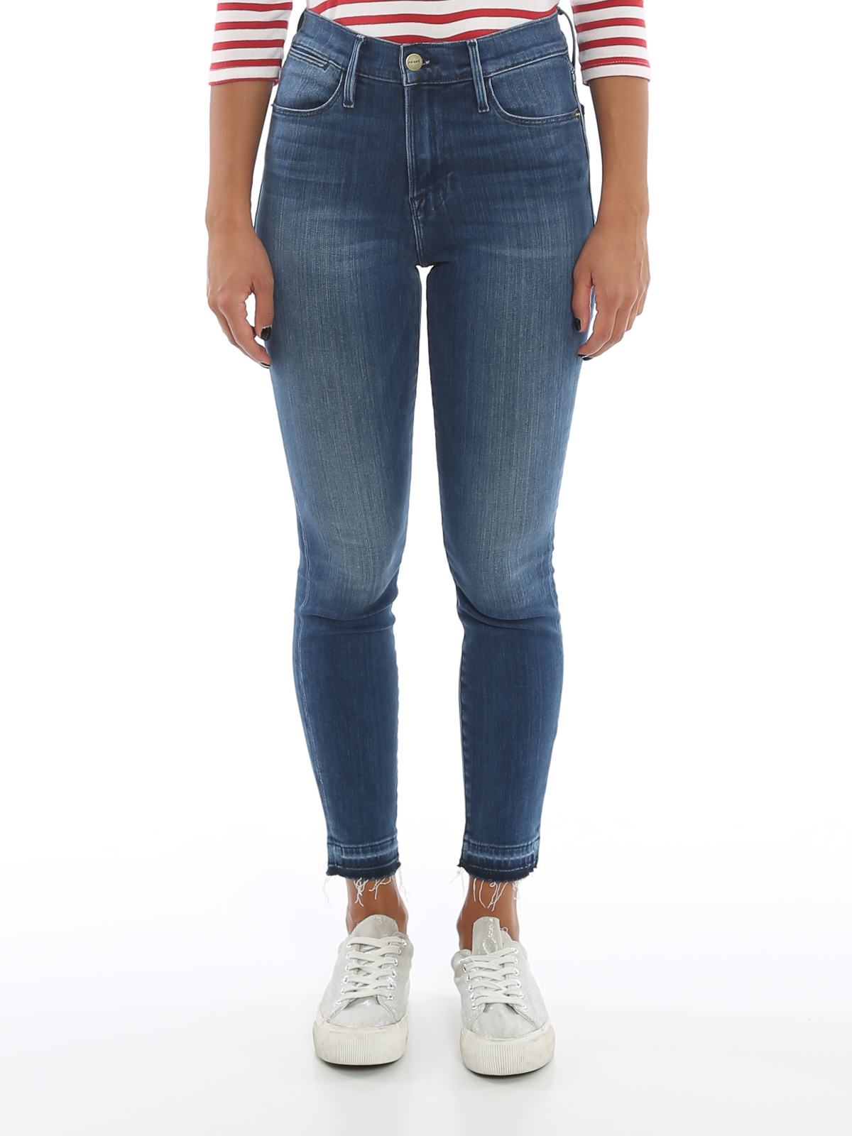 Skinny jeans Frame High Skinny Crop jeans - LHSKCRH214