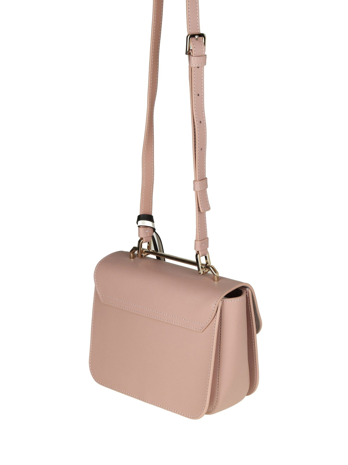 Cross body bags Furla - Elisir Mini pink coated leather bag - 941529