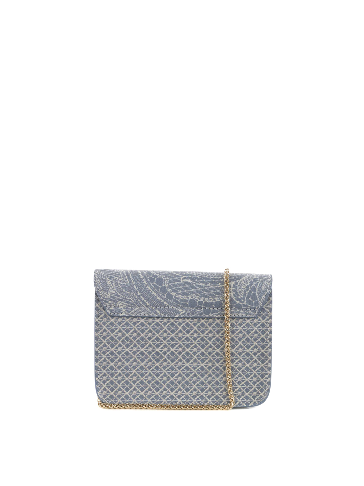 Cross body bags Furla - Metropolis Paisley print bag - BKF5AZZURRO