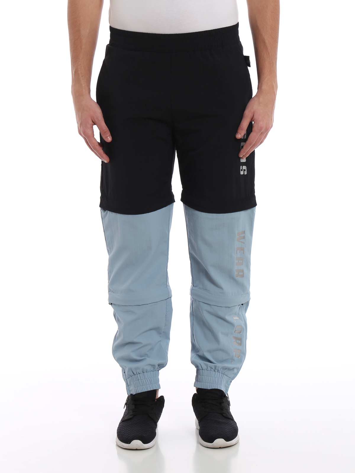 nylon tracksuit pants