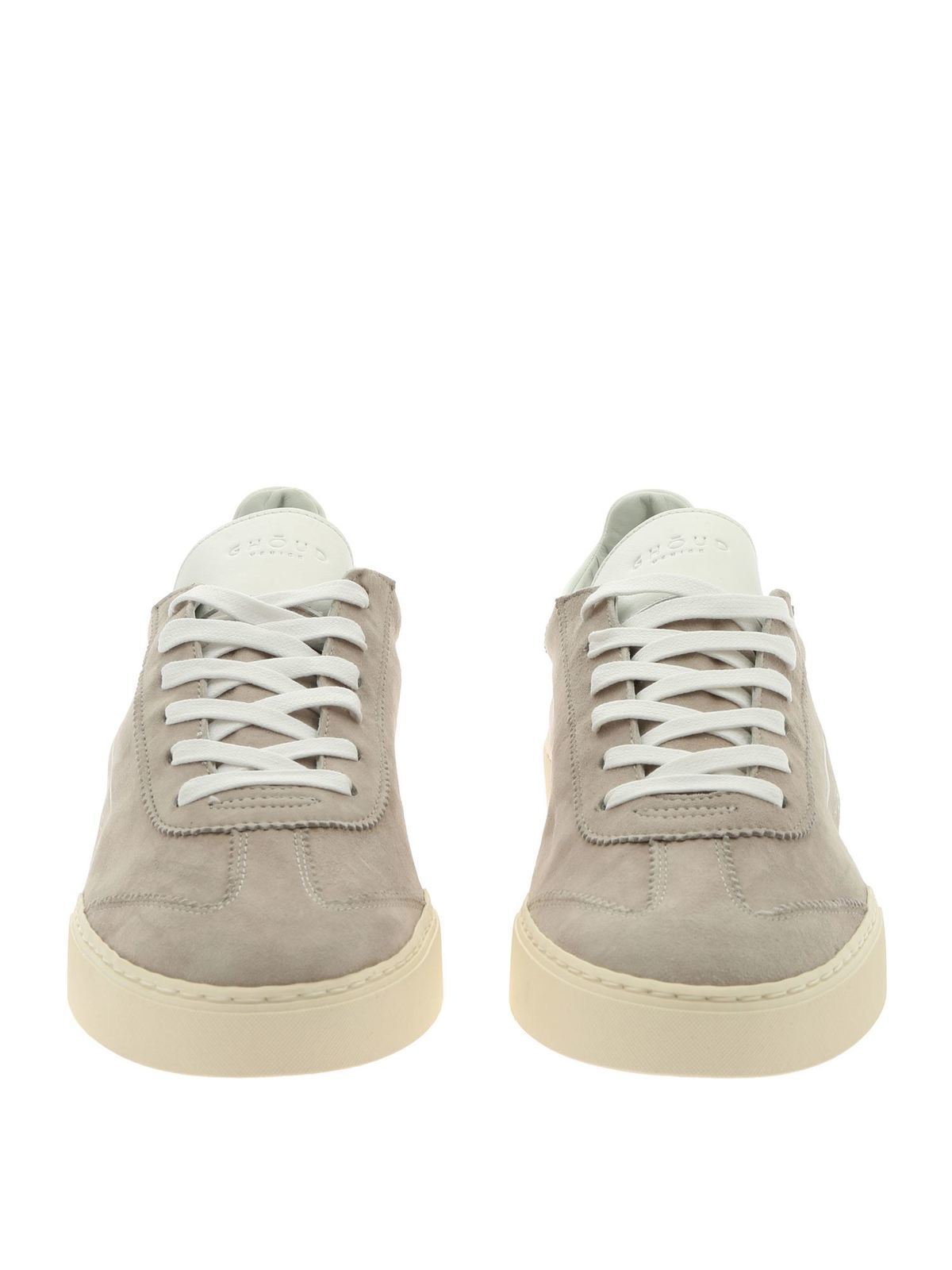 Trainers Ghoud Venice - Lob 01 gray sneakers in suede leather 