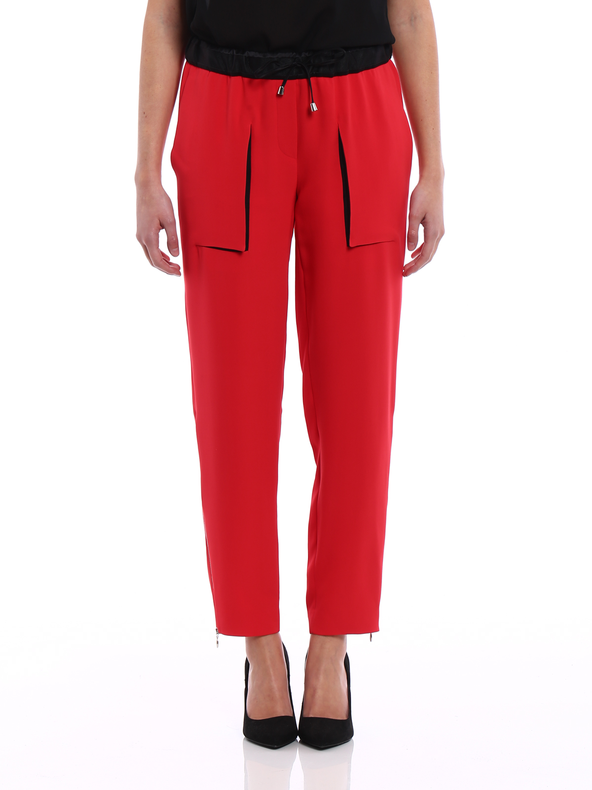 armani red pants