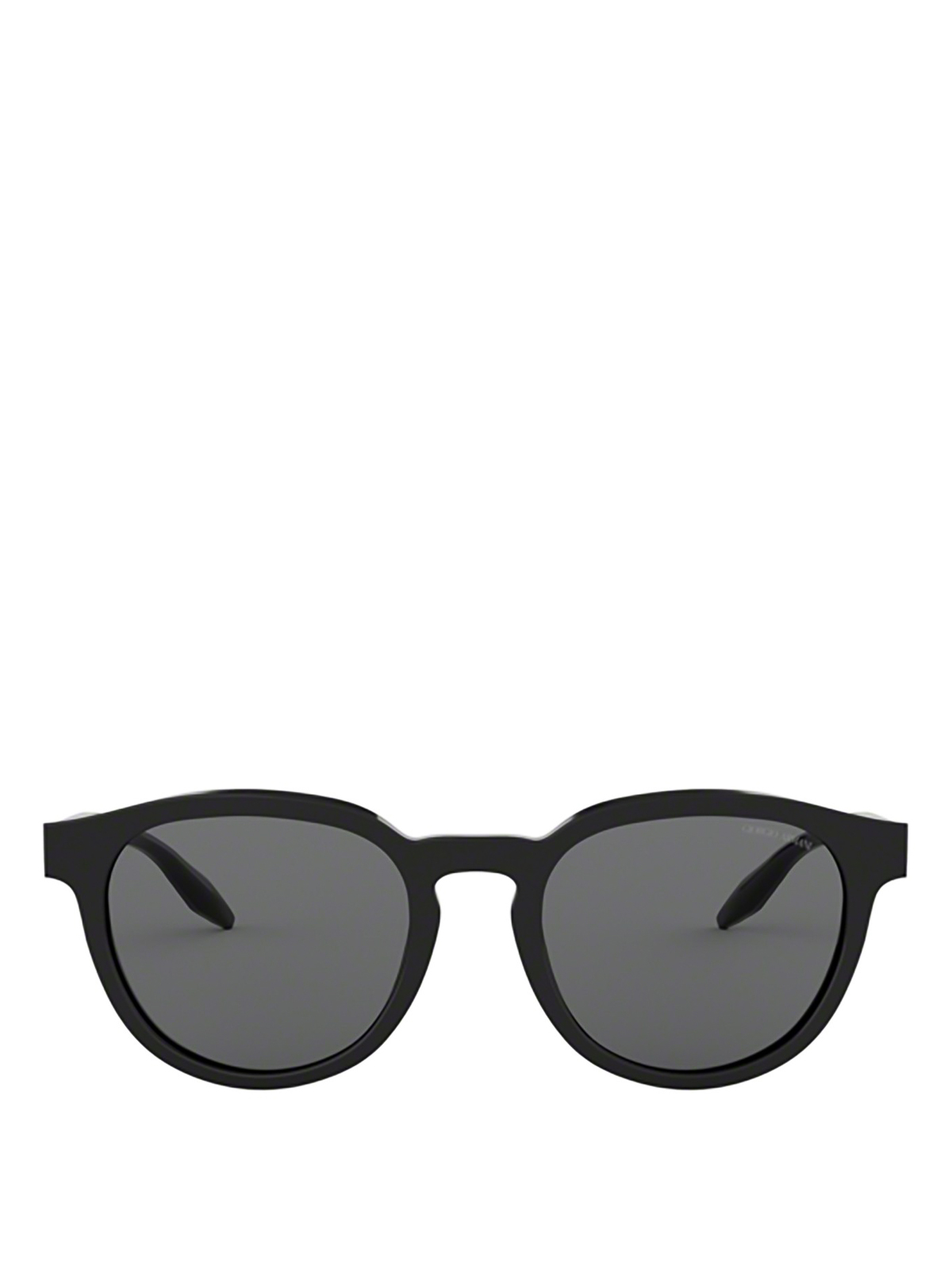 Sunglasses Giorgio Armani - Black round sunglasses - AR8115500187