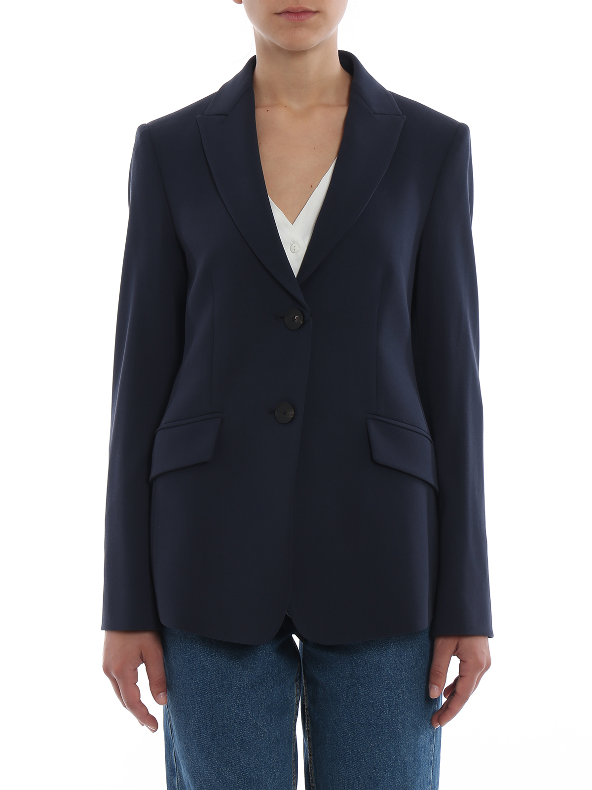 Giorgio Armani Abendjacke Dunkelblau Massgeschneiderte Und Dinner Jacken Wag57twa5221