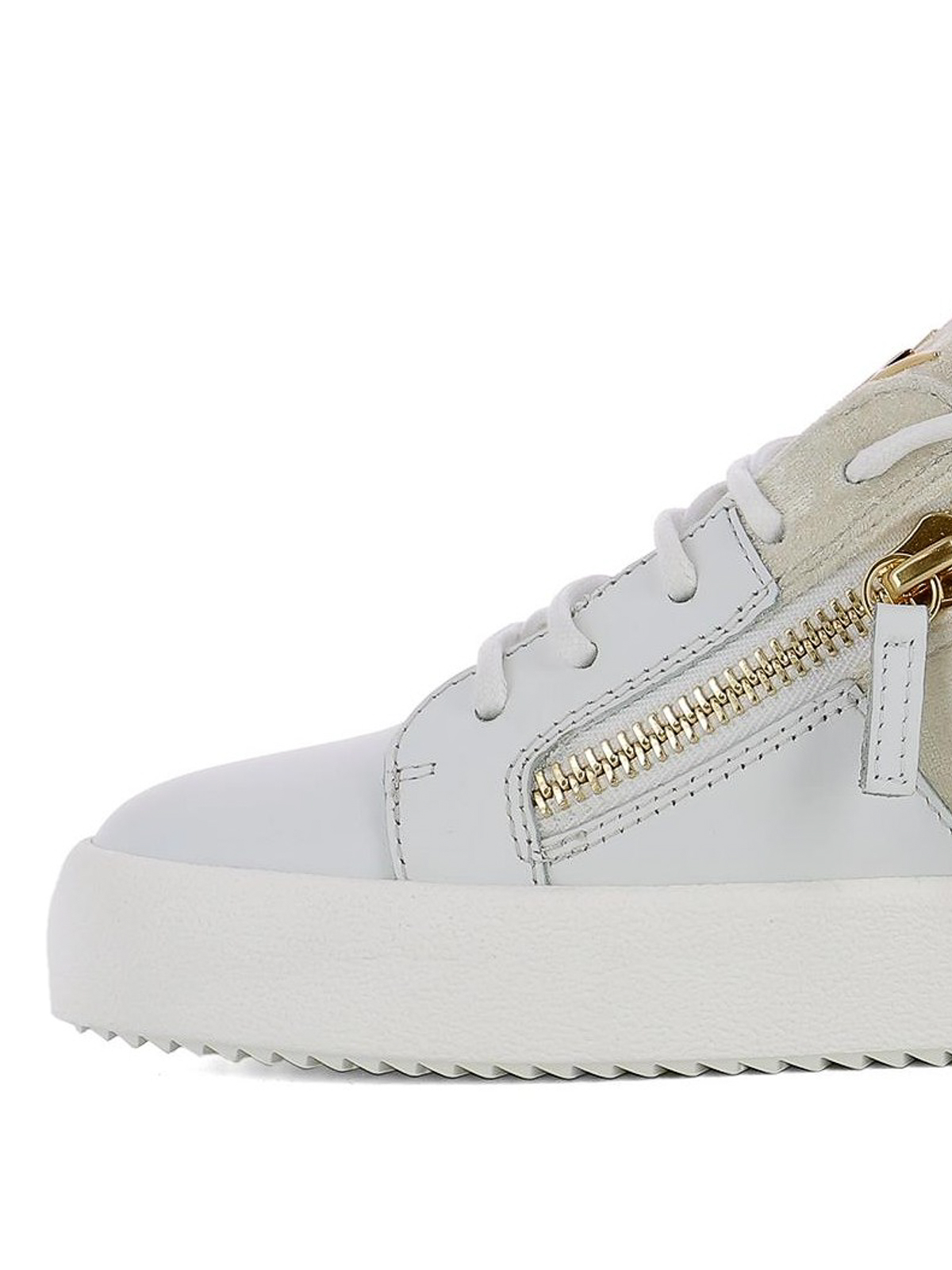 giuseppe zanotti velvet sneaker