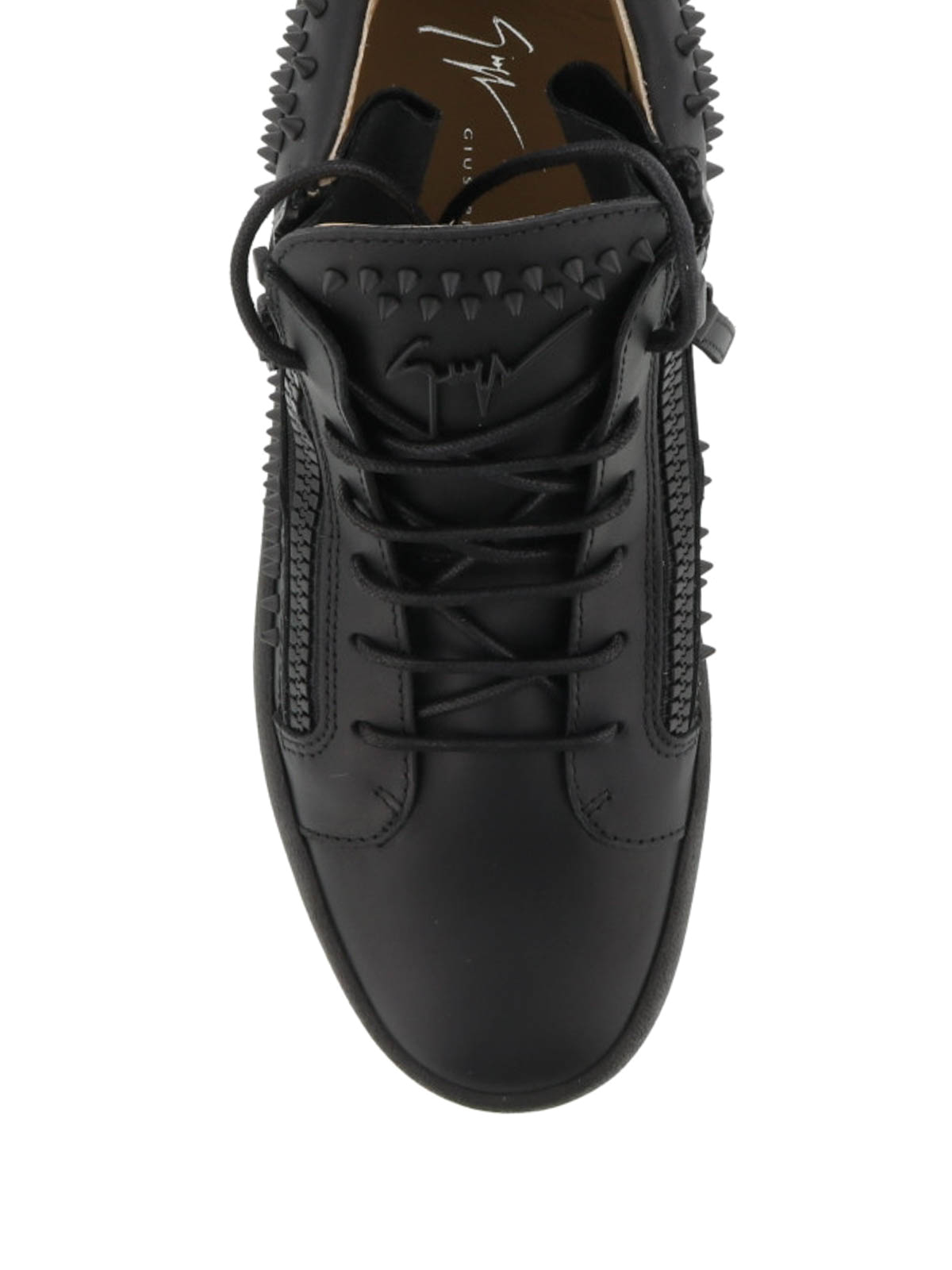 giuseppe spiked sneakers