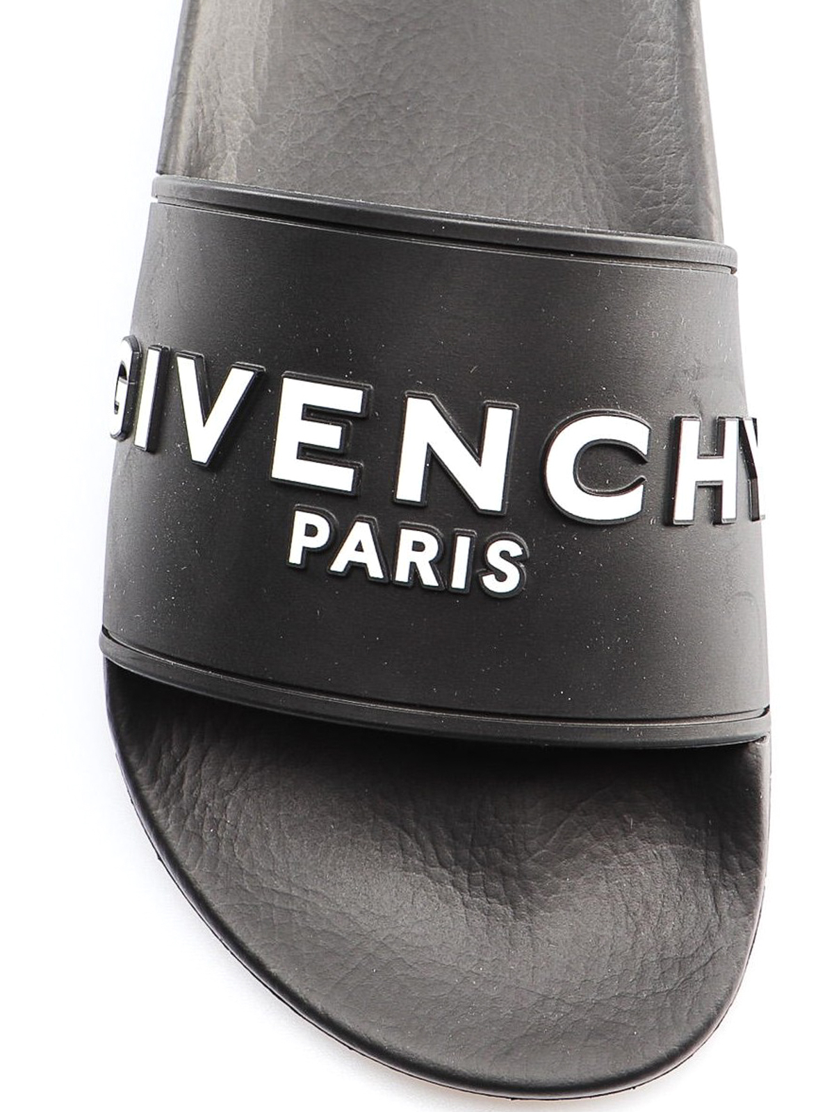Givenchy - Logo rubber slide sandals 