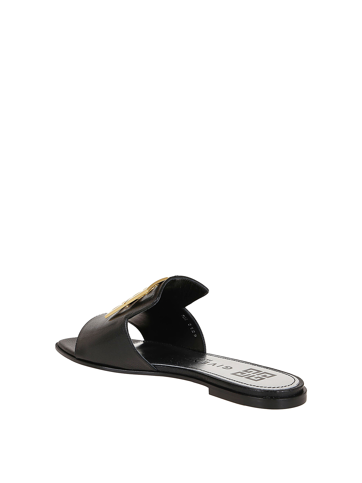 Sandals Givenchy - 4G logo leather sandals - BE303AE05V001 | iKRIX.com