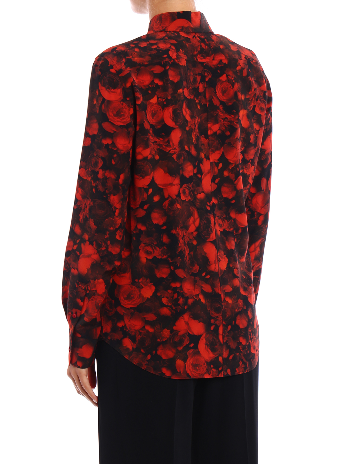 givenchy silk shirt