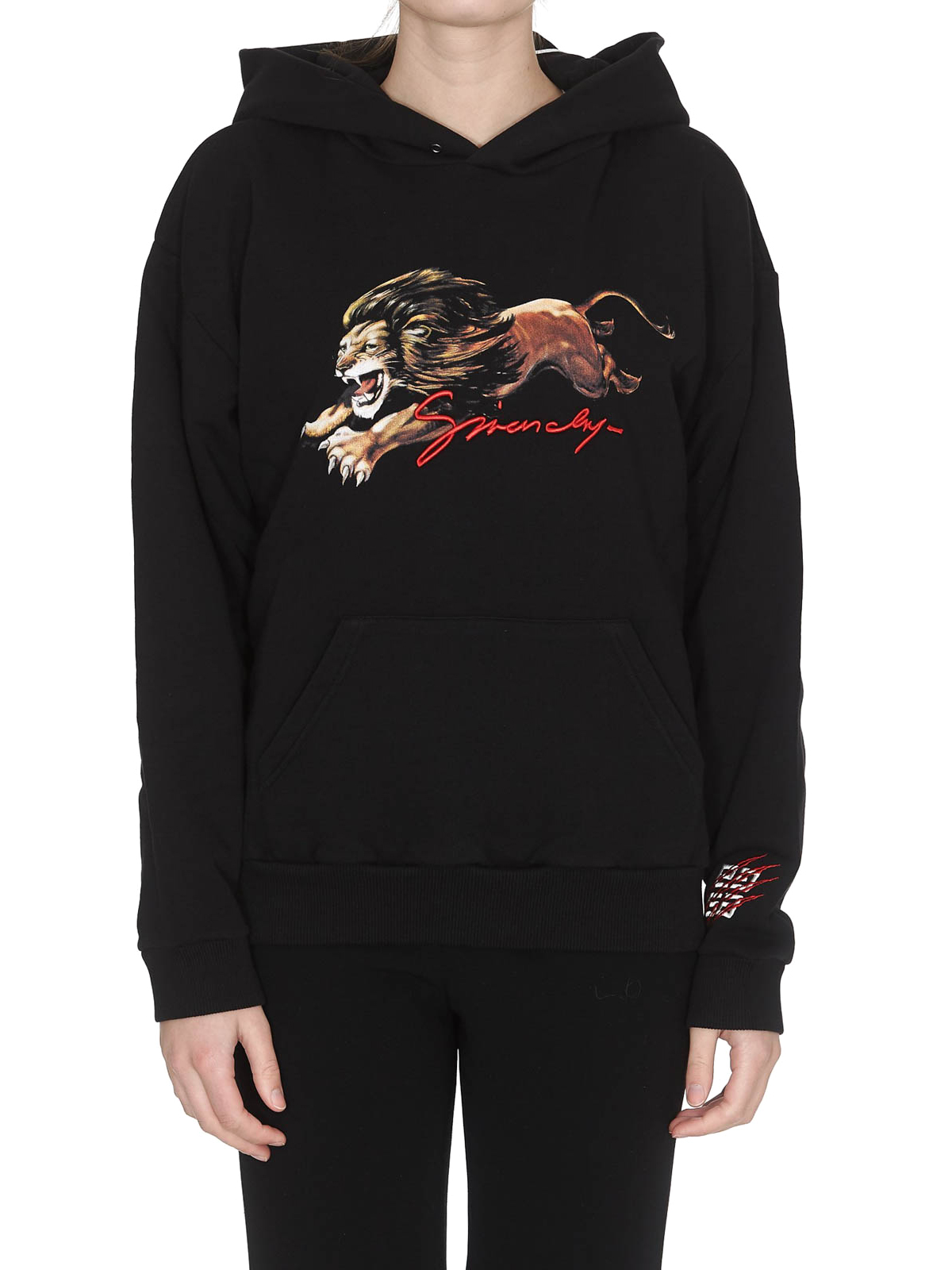 givenchy lion print sweatshirt