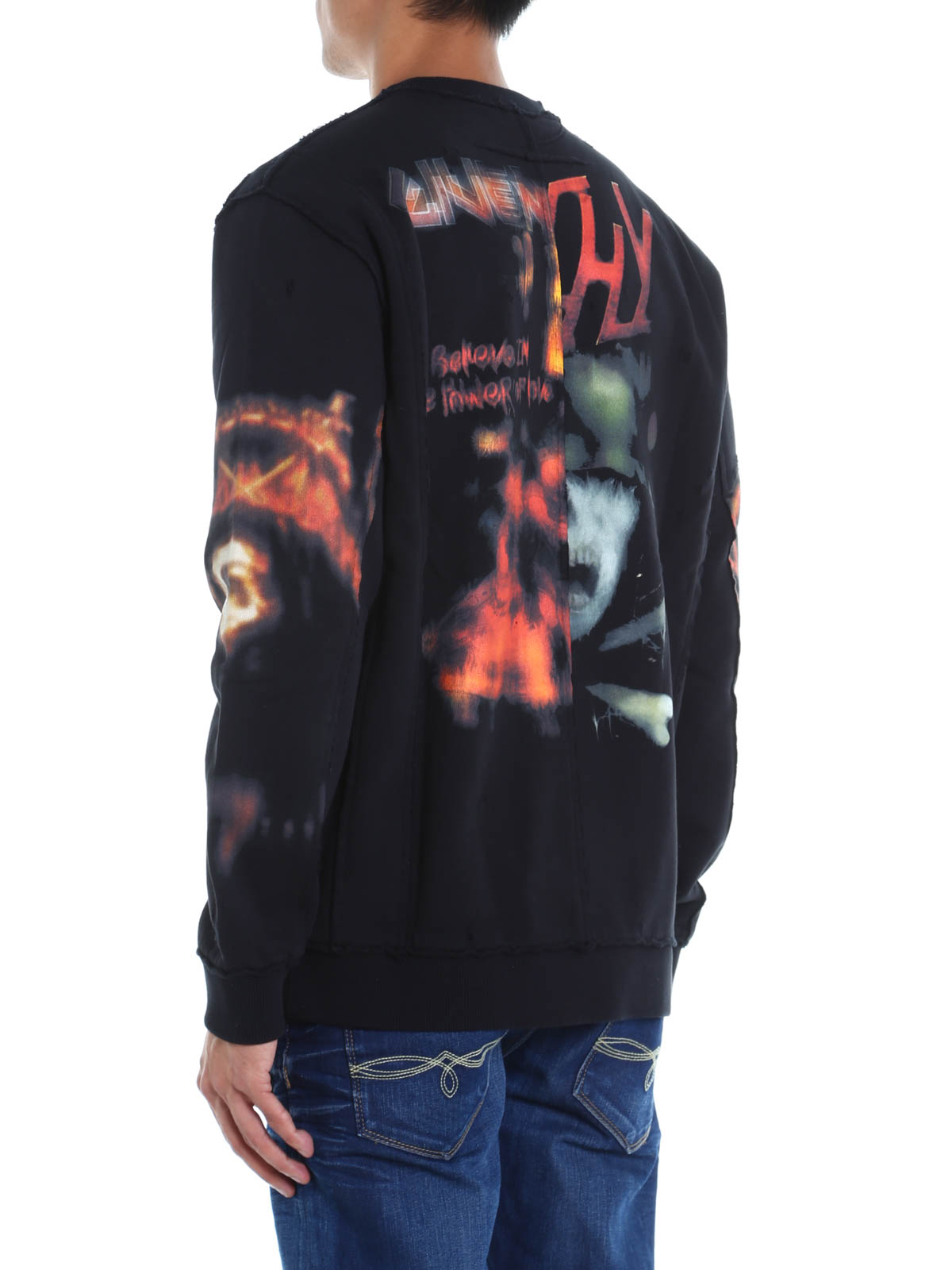 givenchy printed sweatshirt