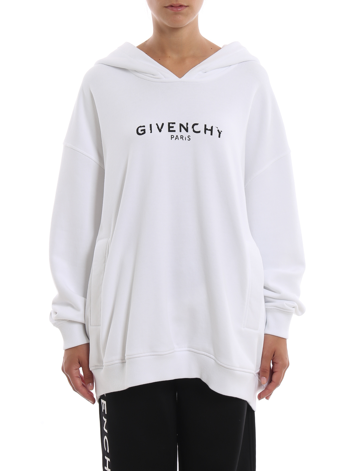 Givenchy - Oversize white hoodie 