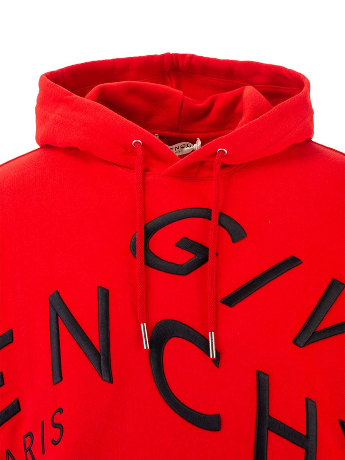 Sweatshirts & Sweaters Givenchy - Refracted cotton hoodie - BMJ07G30AF606