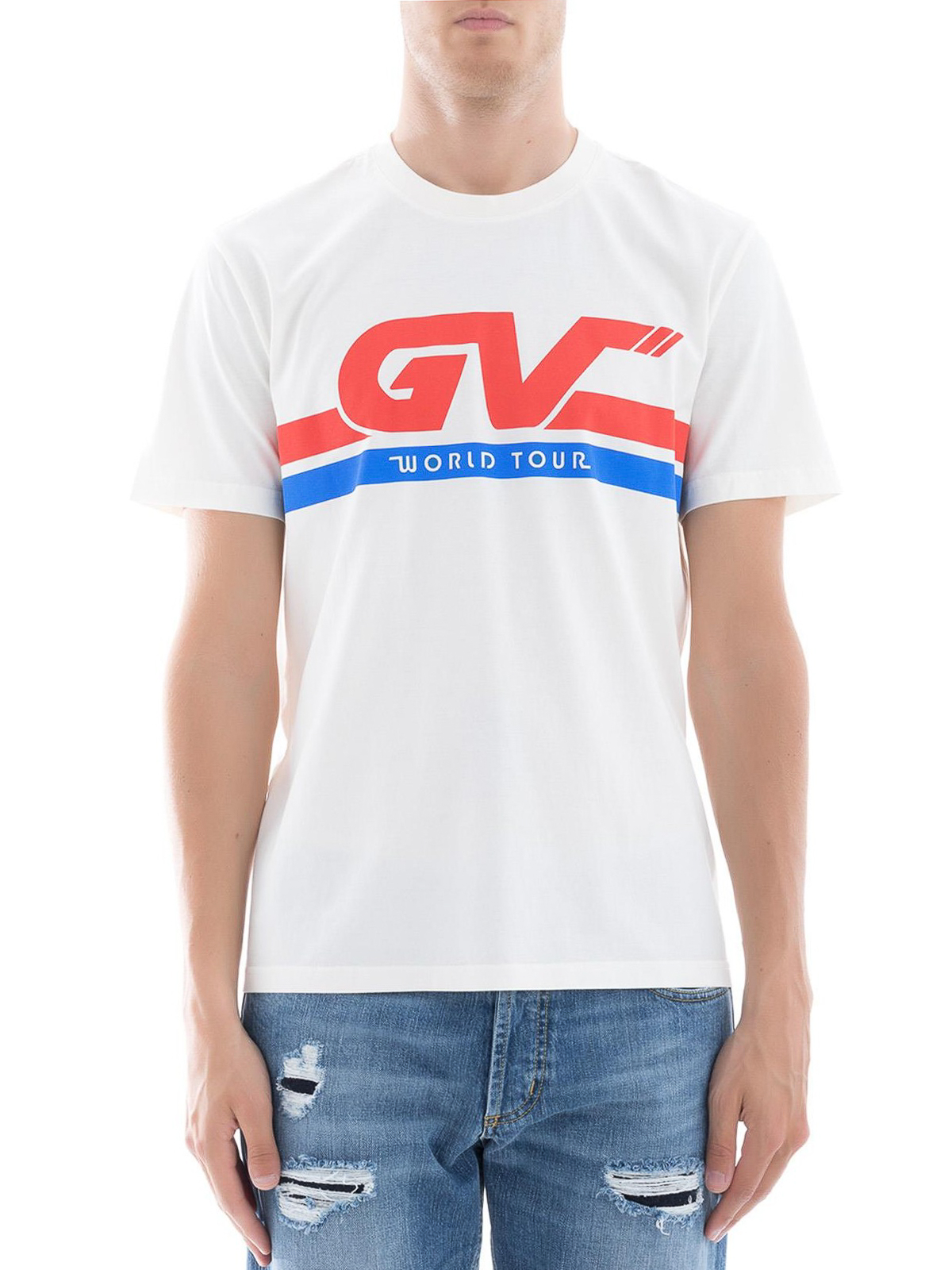 Givenchy - GV Motocross print cotton T 