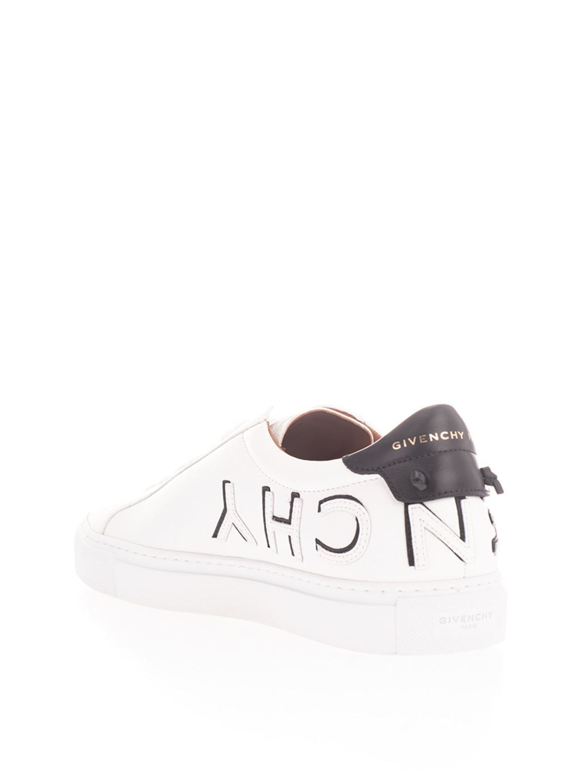 Trainers Givenchy - Upside-down logo sneakers in white - BH001DH0E2116