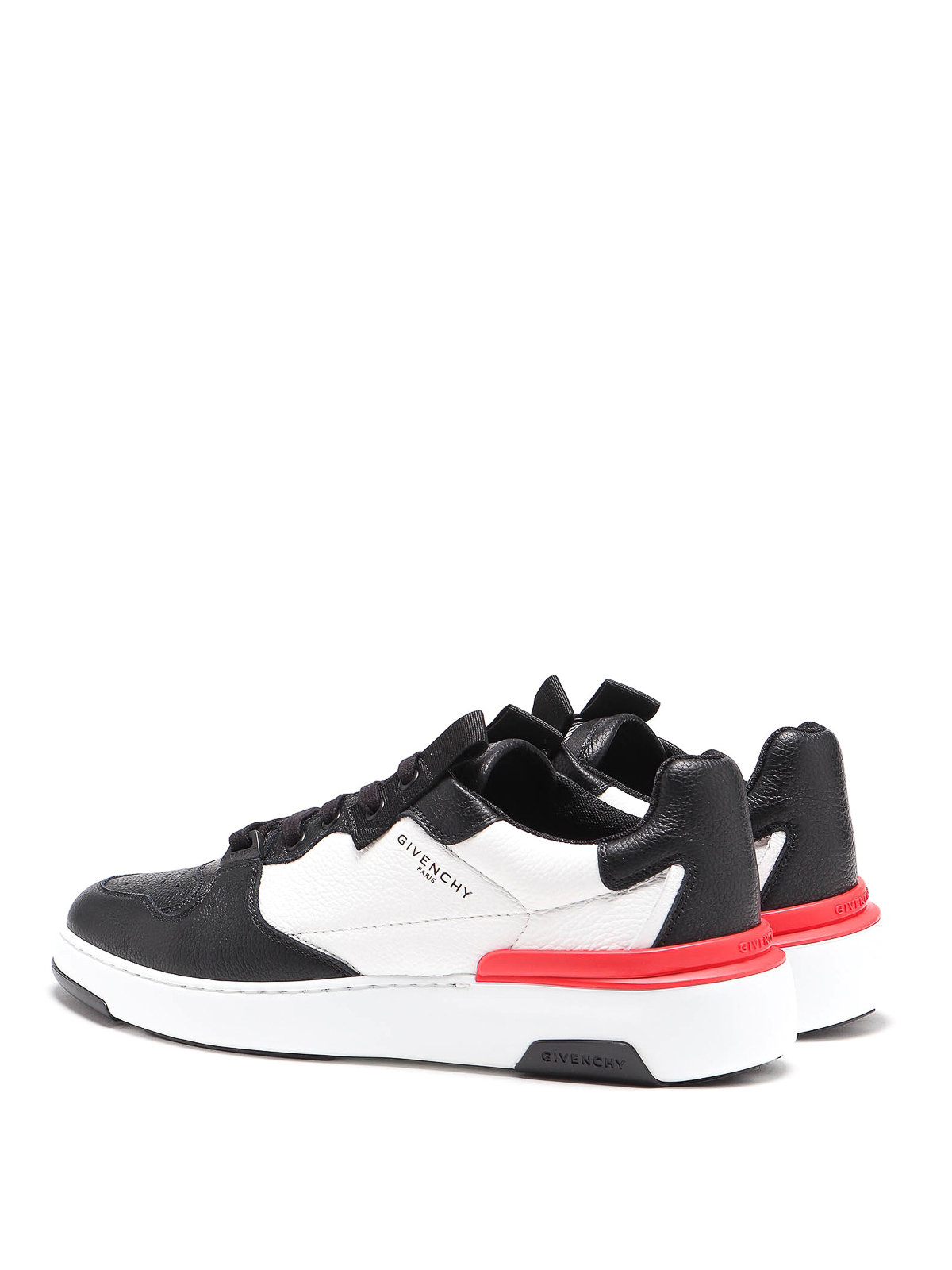 Trainers Givenchy - Wing leather low top sneakers - BH002KH0K6004