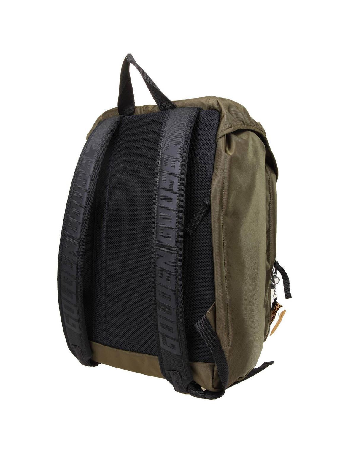military colour backpack