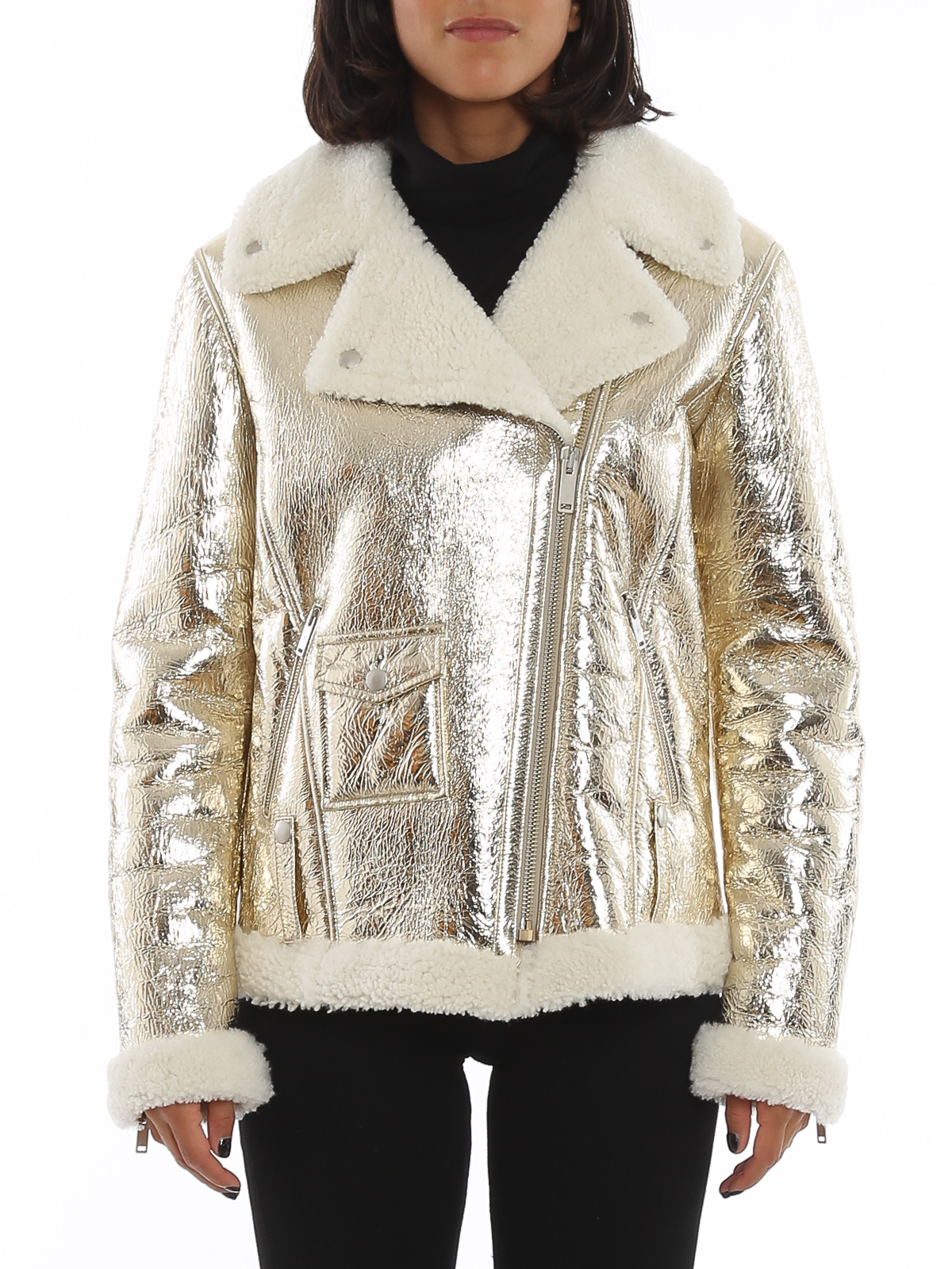 golden goose shearling jacket