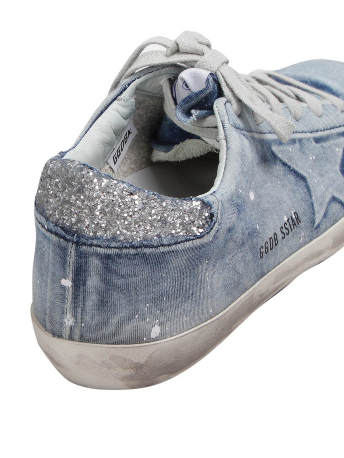 Trainers Golden Denim-leather Star sneakers -