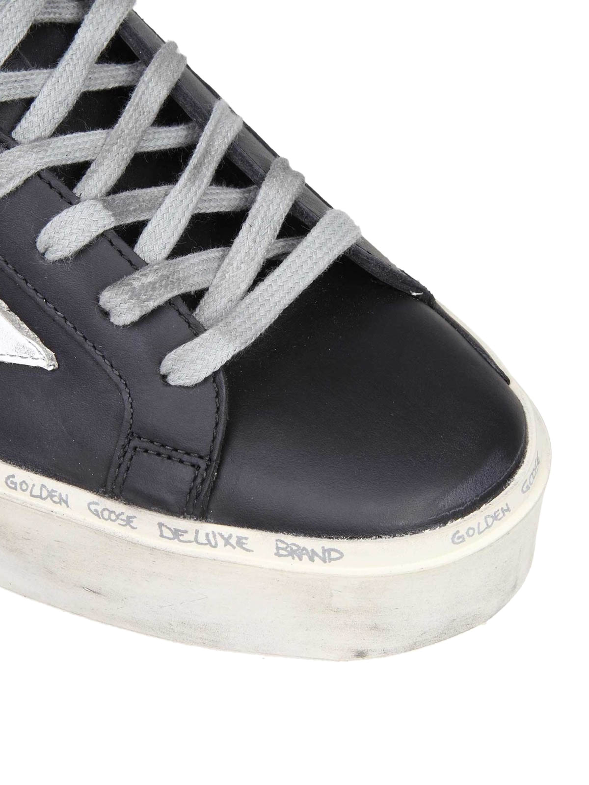 golden goose black hi star