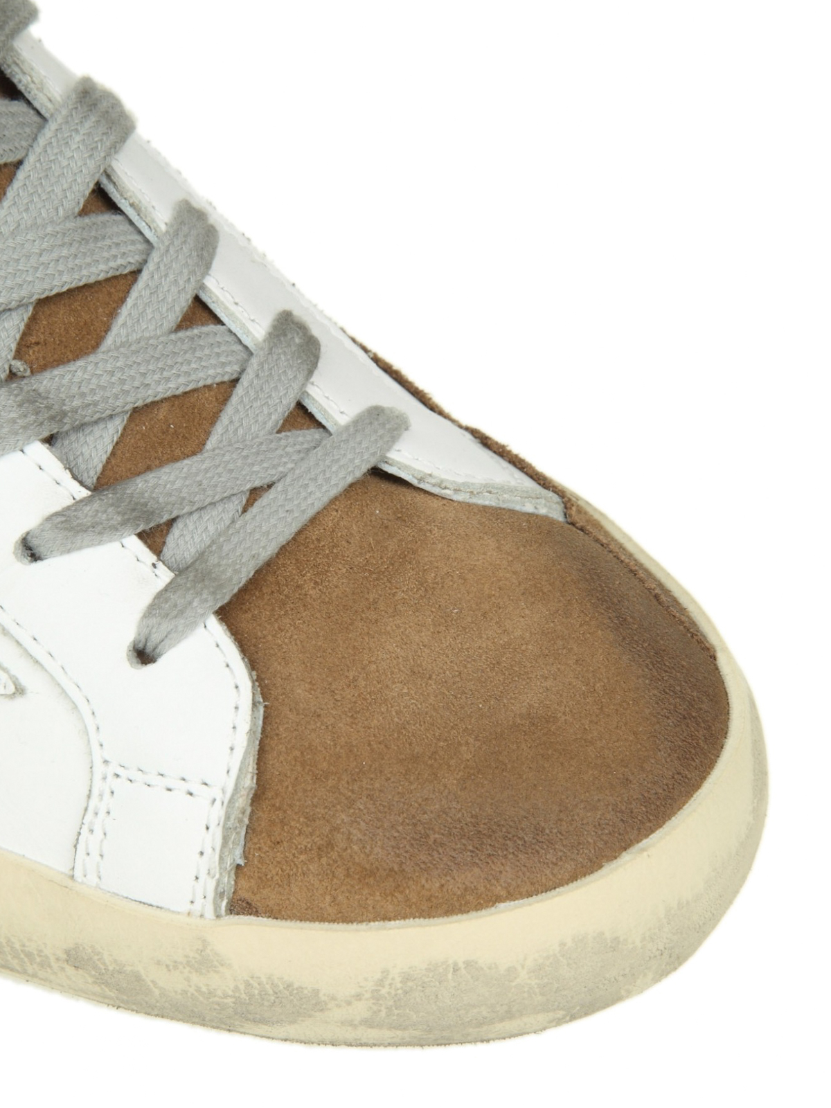 golden goose superstar leather trainers