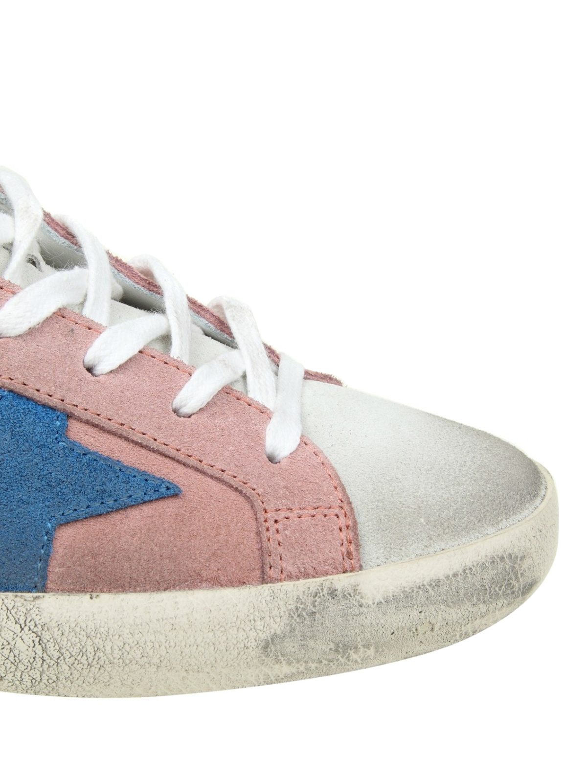 superstar pink suede