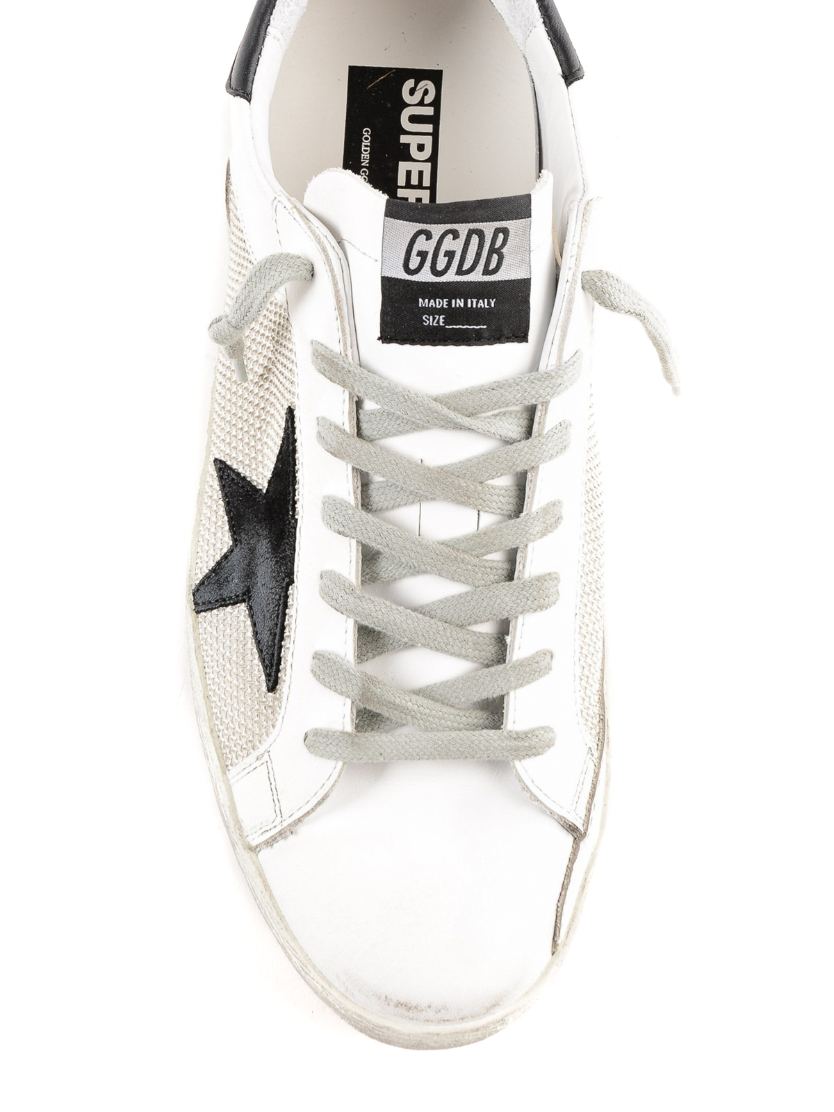 Golden Goose - Sneaker Superstar bianche e nere - sneakers - G33MS590L26