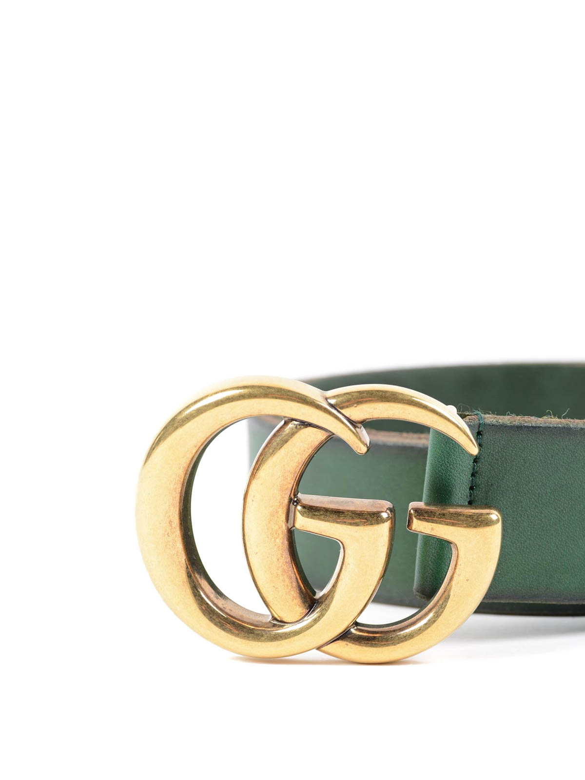 Gucci - Cinturón Verde Para Hombre - 406831CVE0T3020