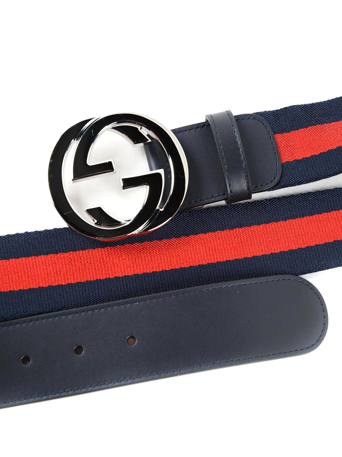 Gucci - Web belt GG buckle - belts - 411924H917N 8497 | 0